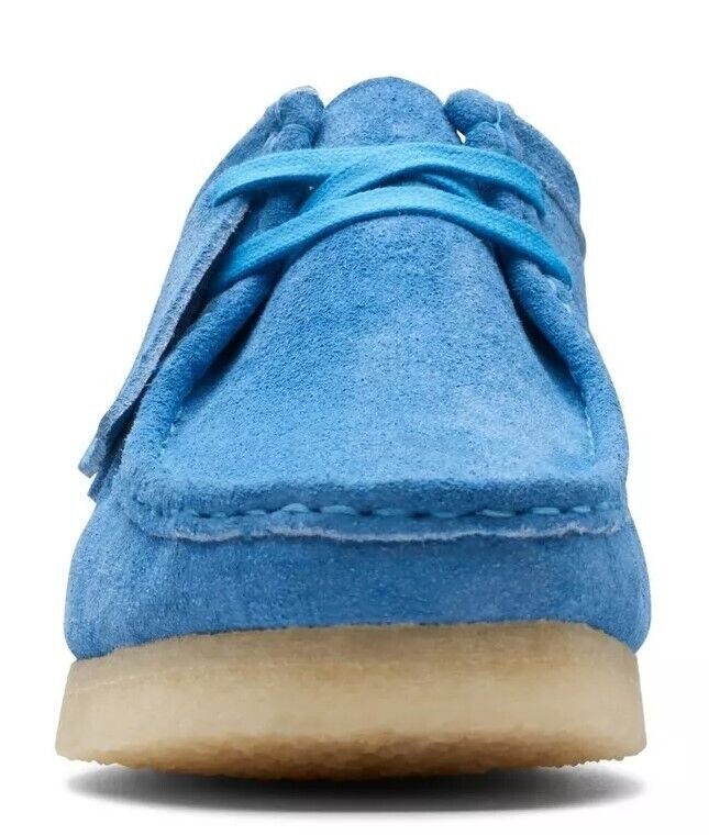 Clarks Wallabee – 26170534 – Bright Blue – Adults