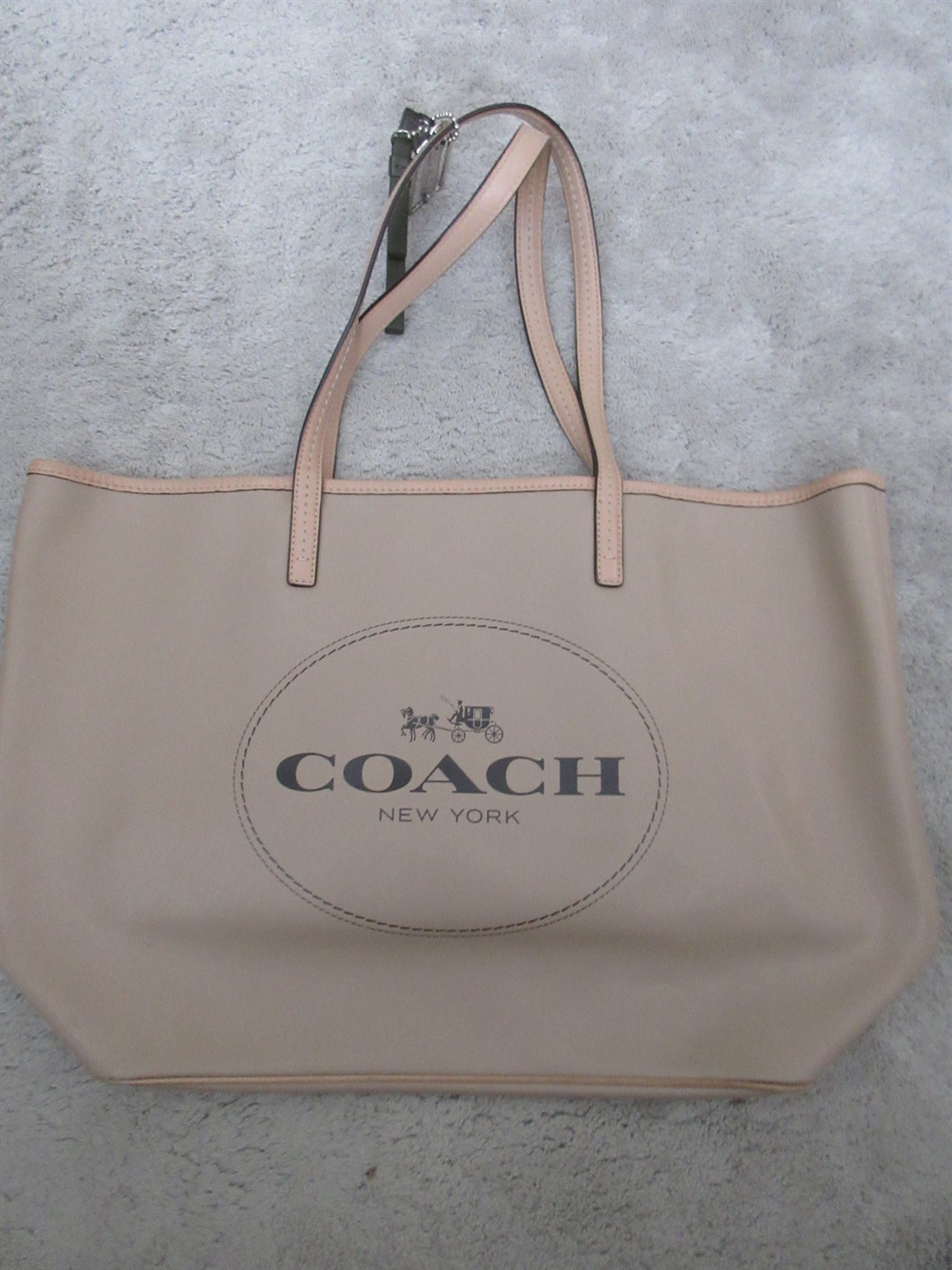 vintage COACH Metro Horse & Carriage Tote F31315