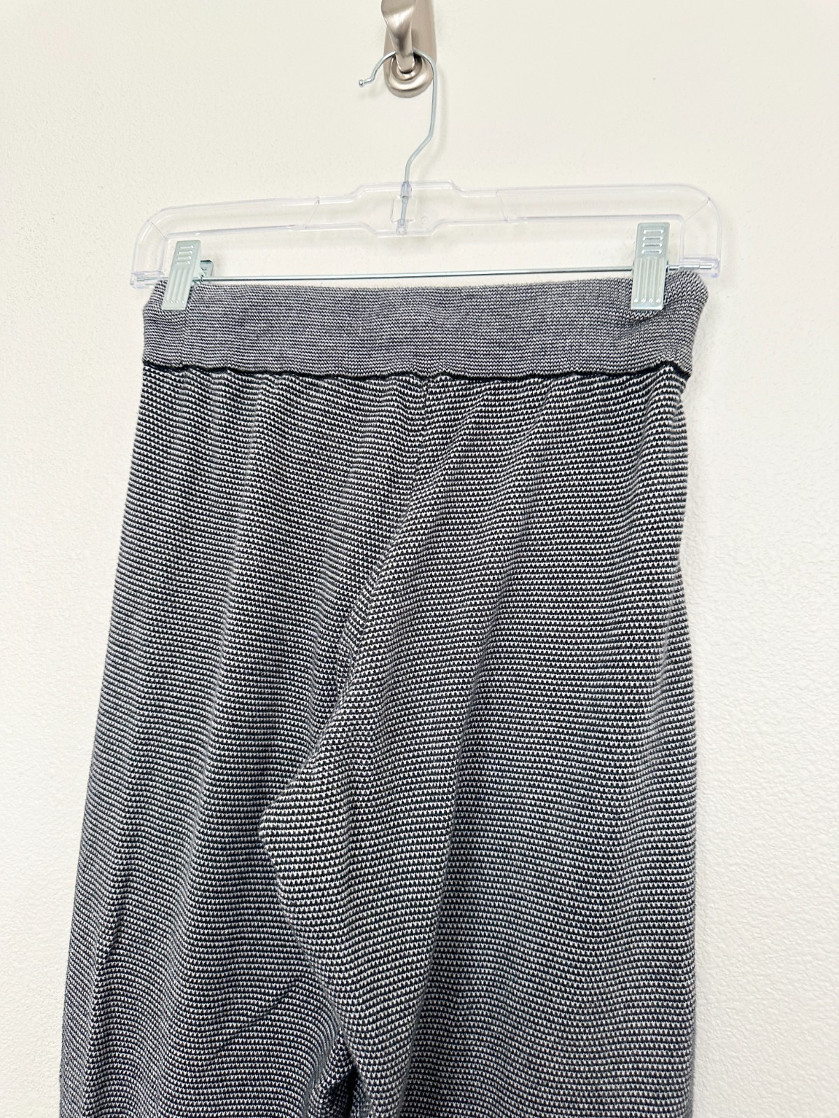 Varley Wome’s Alice 2.0 Joggers Sweatpants Knit Black & White 100% Cotton XSmall