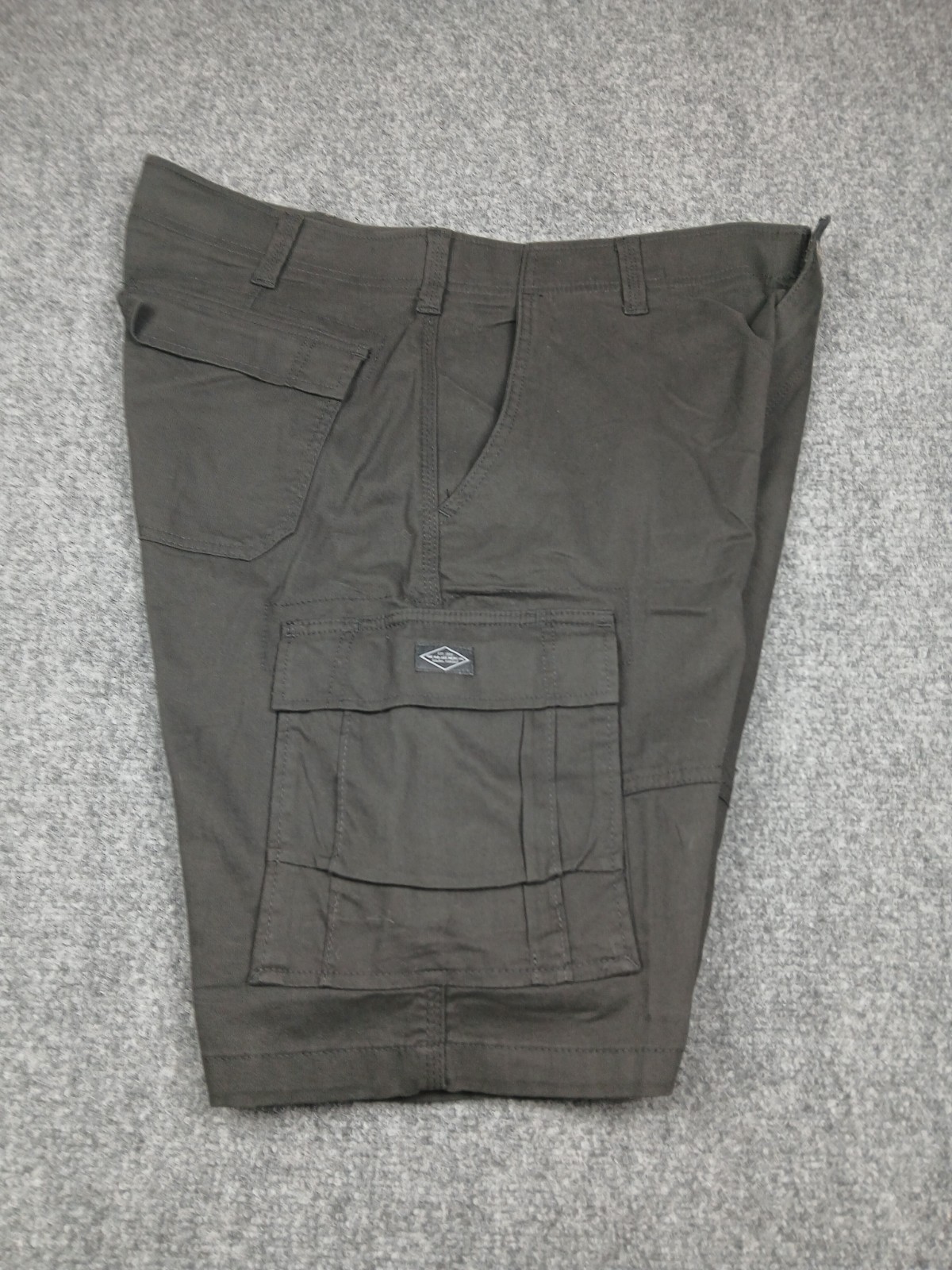 Lee Extreme Motion Black Cargo Shorts Mens Size 38 Waist Stretch