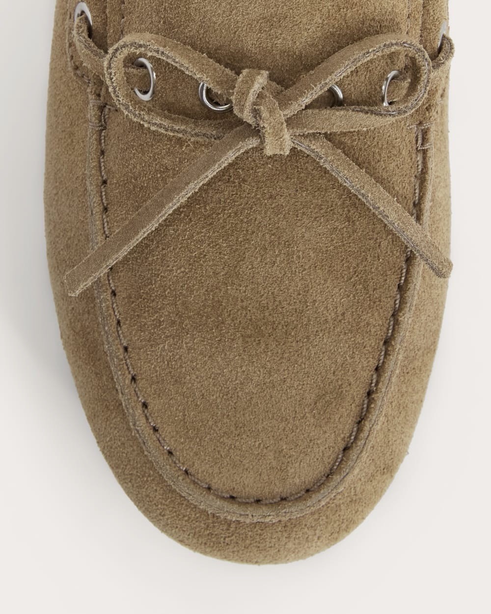 Everlane The Boat Shoe Suede Farro Brown Moccasin Loafers Size 7.5 New in Box