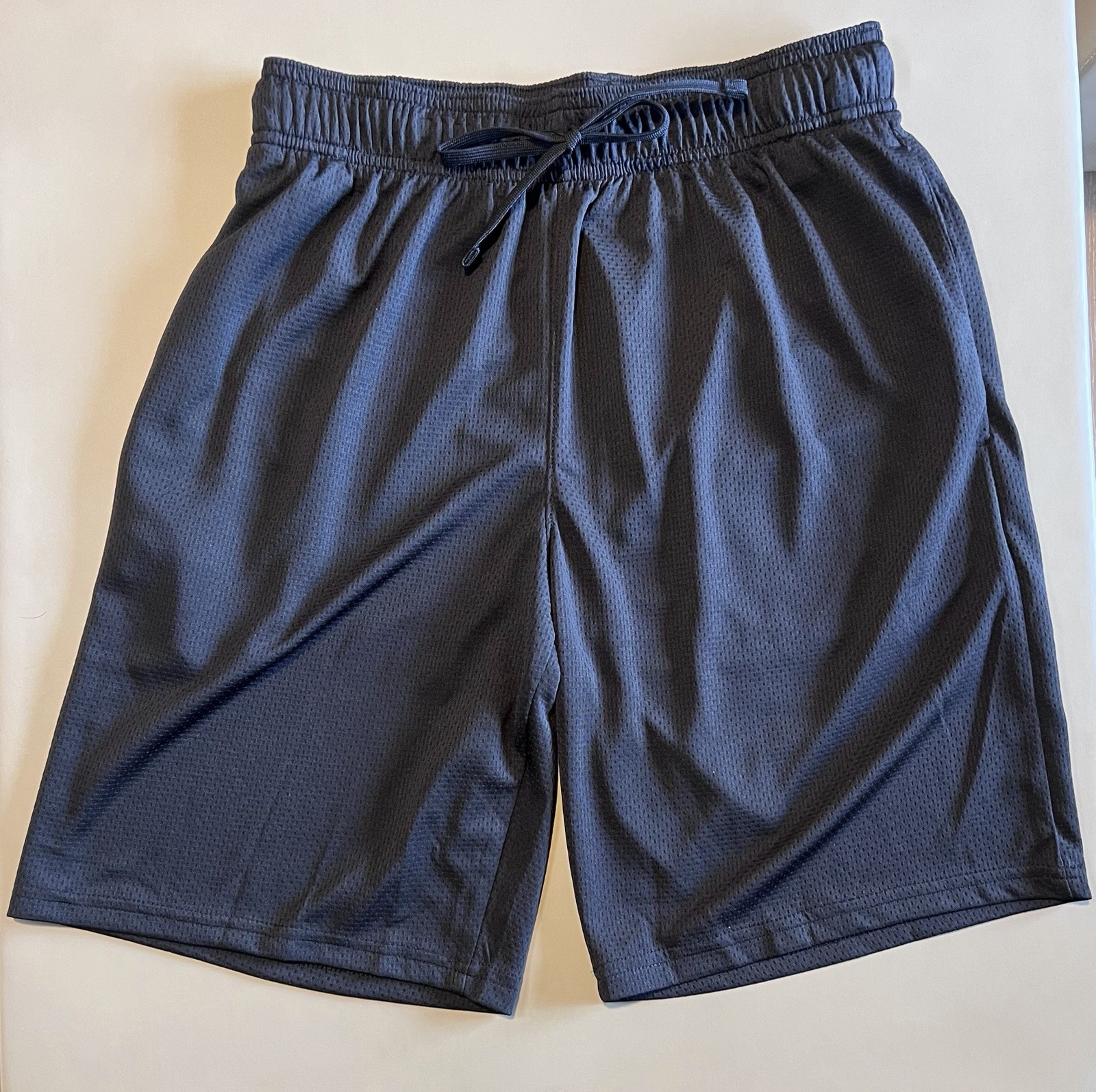 Athletic Works Core Short Men’s Black Mesh Gym Shorts M 32-34 Drawstring