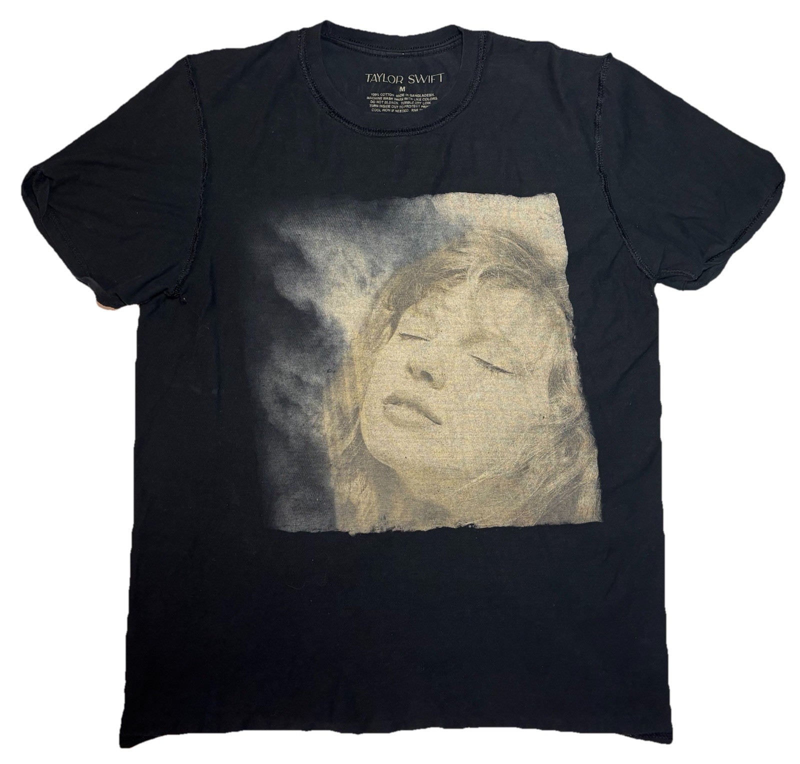 Vintage Taylor Swift Fearless T Shirt Womens M Exposed Seams Official Merch Tour