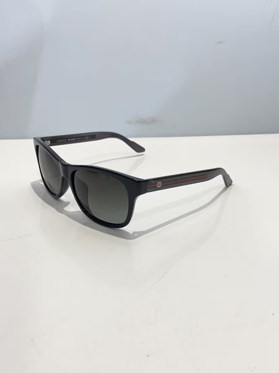 GUCCI Sunglasses Wellington Plastic BLK BLK Mens GG3735