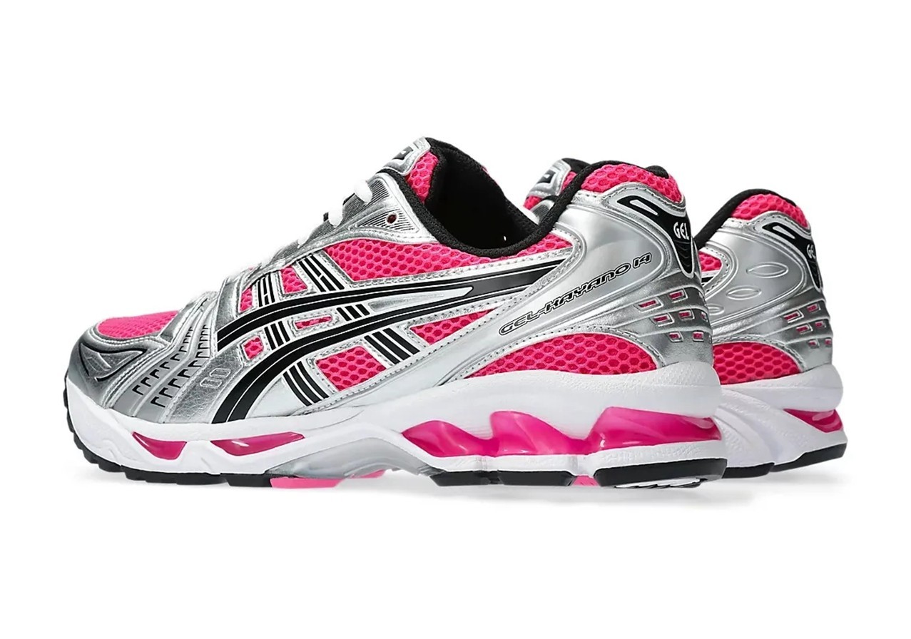 ASICS Gel-Kayano 14 Men’s Pink Glow Black GEL Cushion Retro Running Shoes