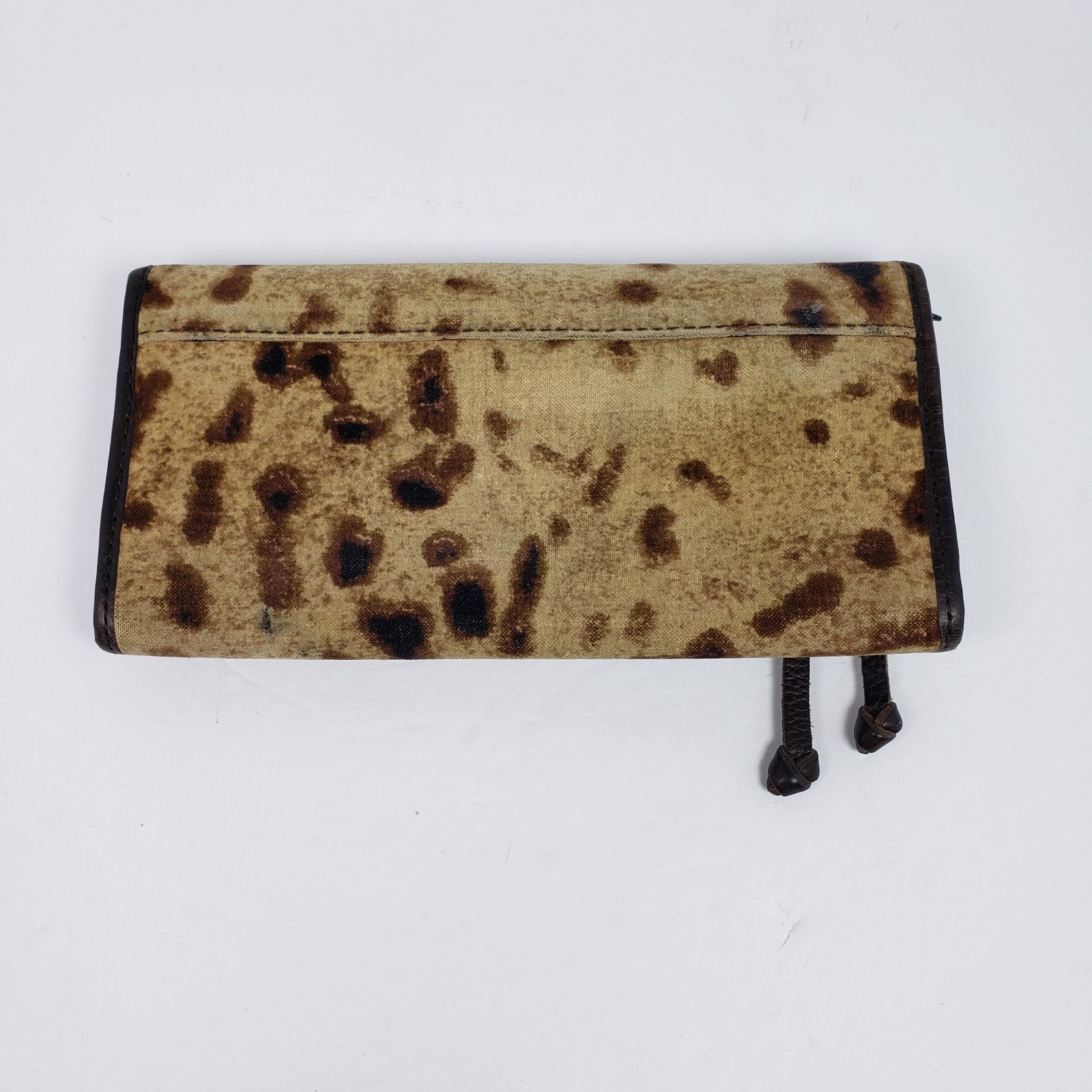 Banana Republic Womens 8.75″x4.5″ Leopard Print Clutch Wallet