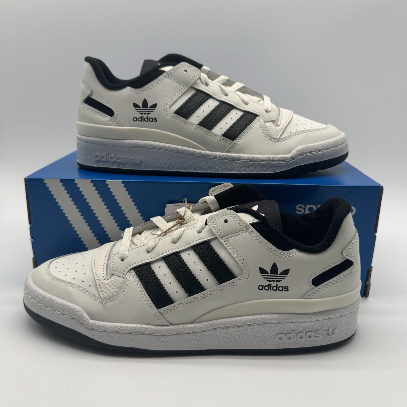 New Adidas Forum Low CL White Black IH7830 (134279323) (EVM004001)