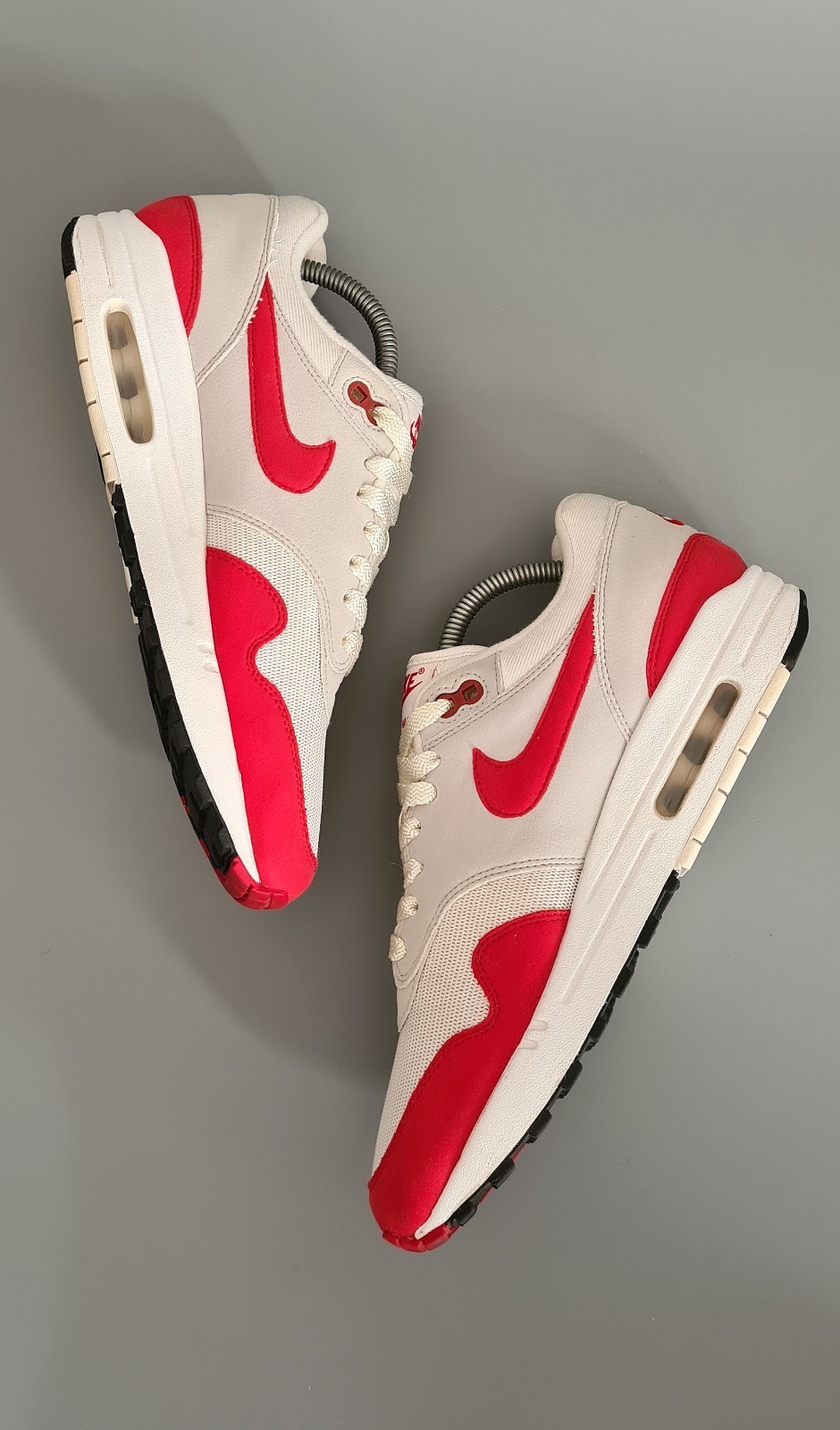 Nike Air Max 1 Anniversary OG Red 2017 EUR 41 US 8 UK 7cm26