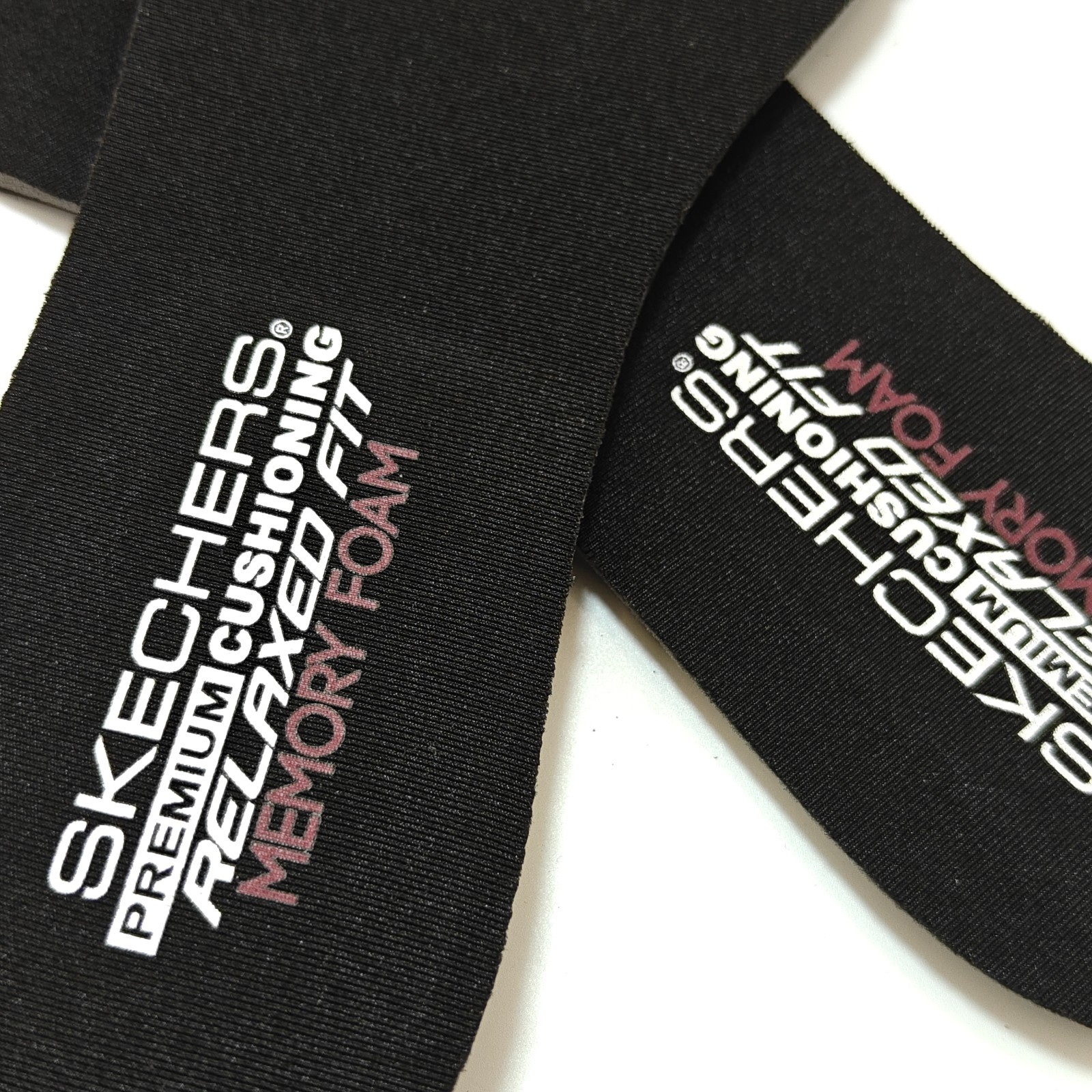 Skechers Black Men’ Sz 7-13 Memory Foam Cushion Replacement Insoles