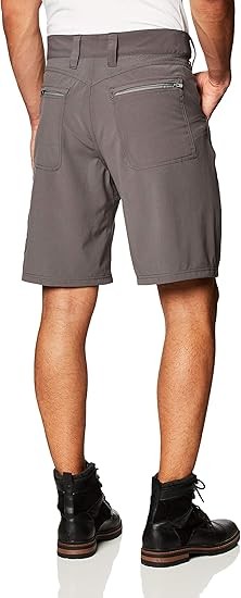 HUK MEN’S NEXT LEVEL QUICK-DRYING PERFORMANCE FISHING SHORTS – SIZE: – CHARCOAL