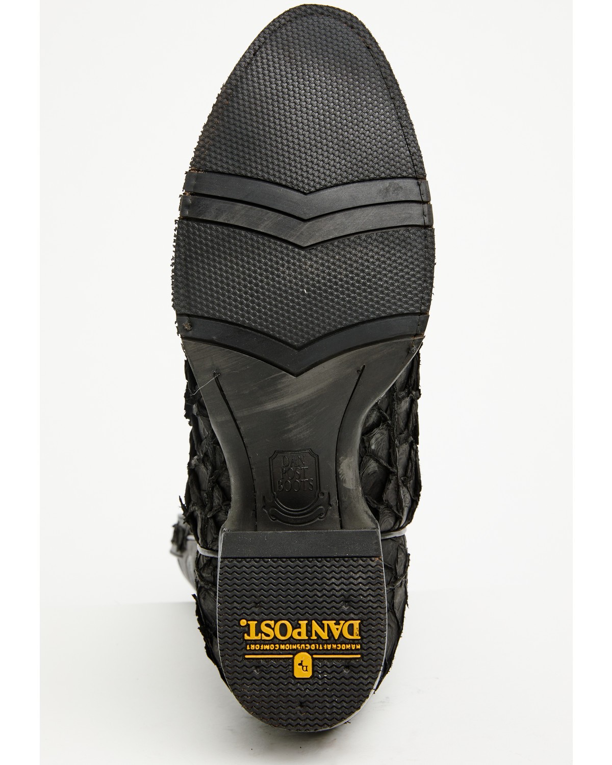 Dan Post Men's Exotic Pirarucu Western Boot – Round Toe – DPS1198