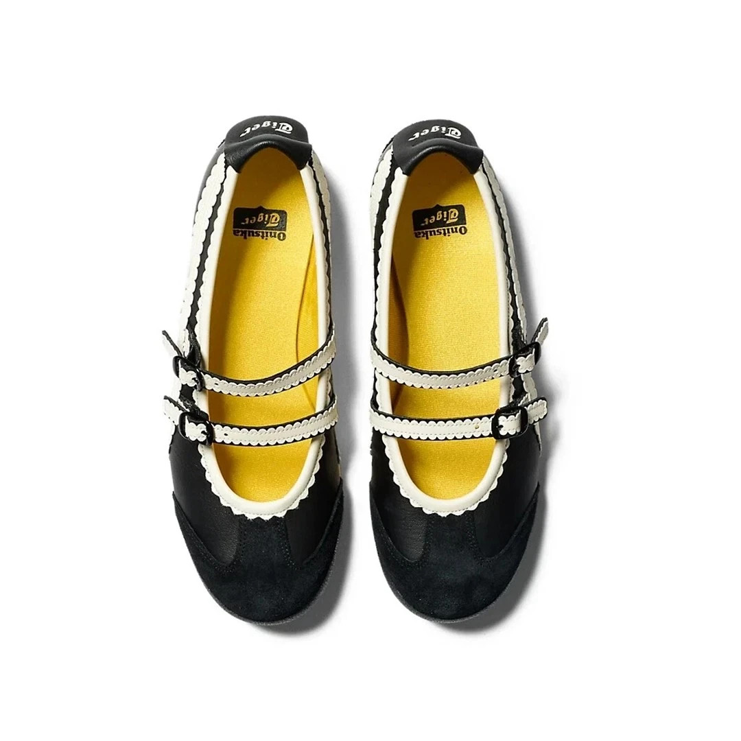 Womens Patou x Onitsuka Tiger Mexico 66 Tgrs Mary Jane Ballet Flats Muti-Color