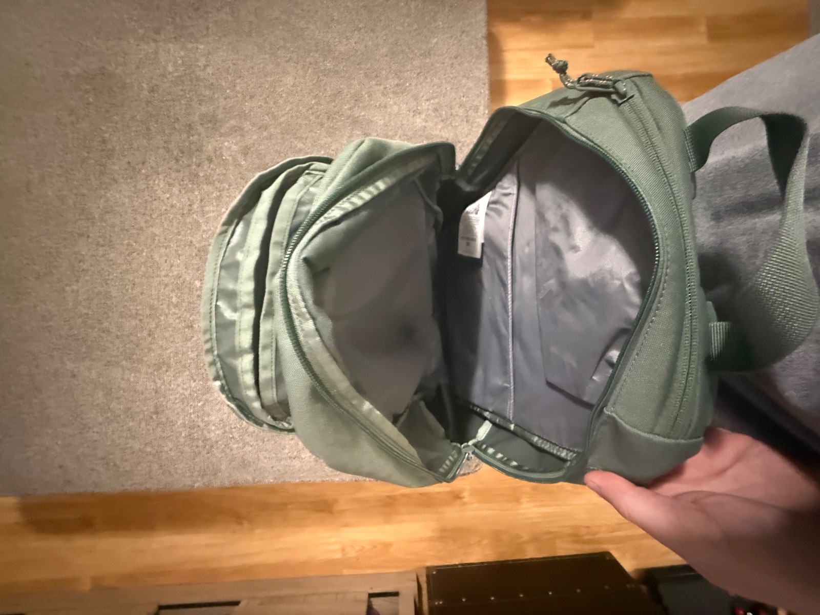 Fjallraven Large Green Backpack
