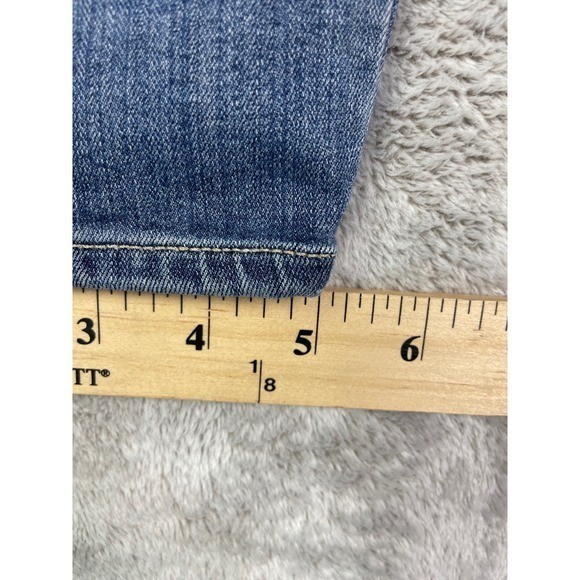 PAIGE Verdugo Crop Jeans Size 29/30 Nadeen Blue Skinny Mid Rise Stretch Women