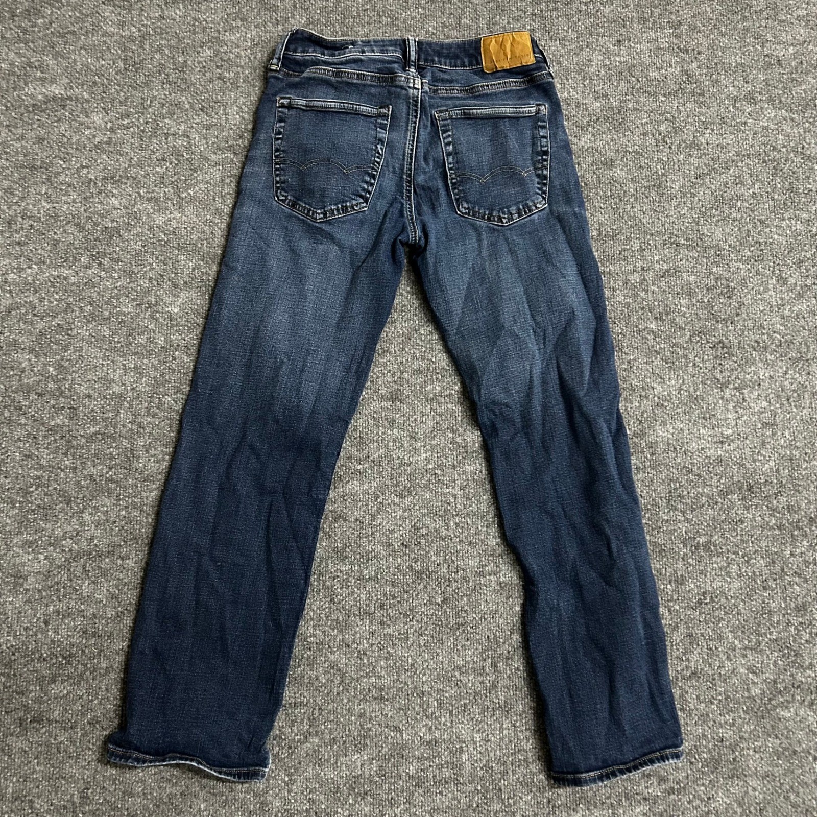 American Eagle Jeans Mens Size 28×30 Blue Airflex Slim Straight Dark Wash