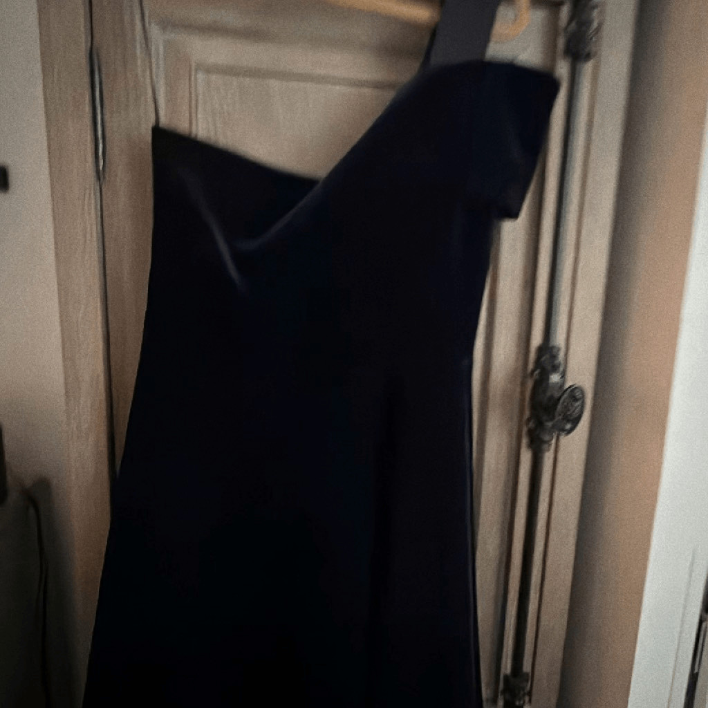 Sandro Velvet Dress Navy size 3