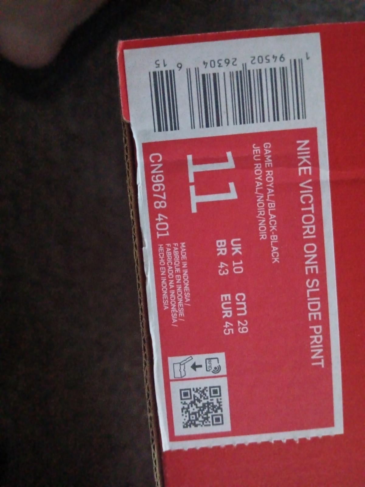 Size 11 Nike 343880-100 Benassi Sandal for Men – Multicolor brand new