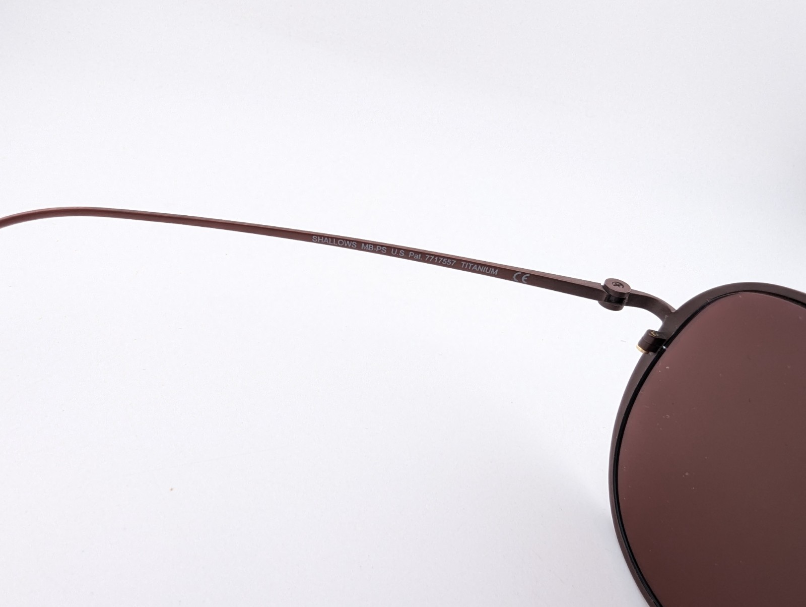 Maui Jim Sunglasses, MJ543-07M Shallows Matte Copper, 59-12-145, Titanium, Japan
