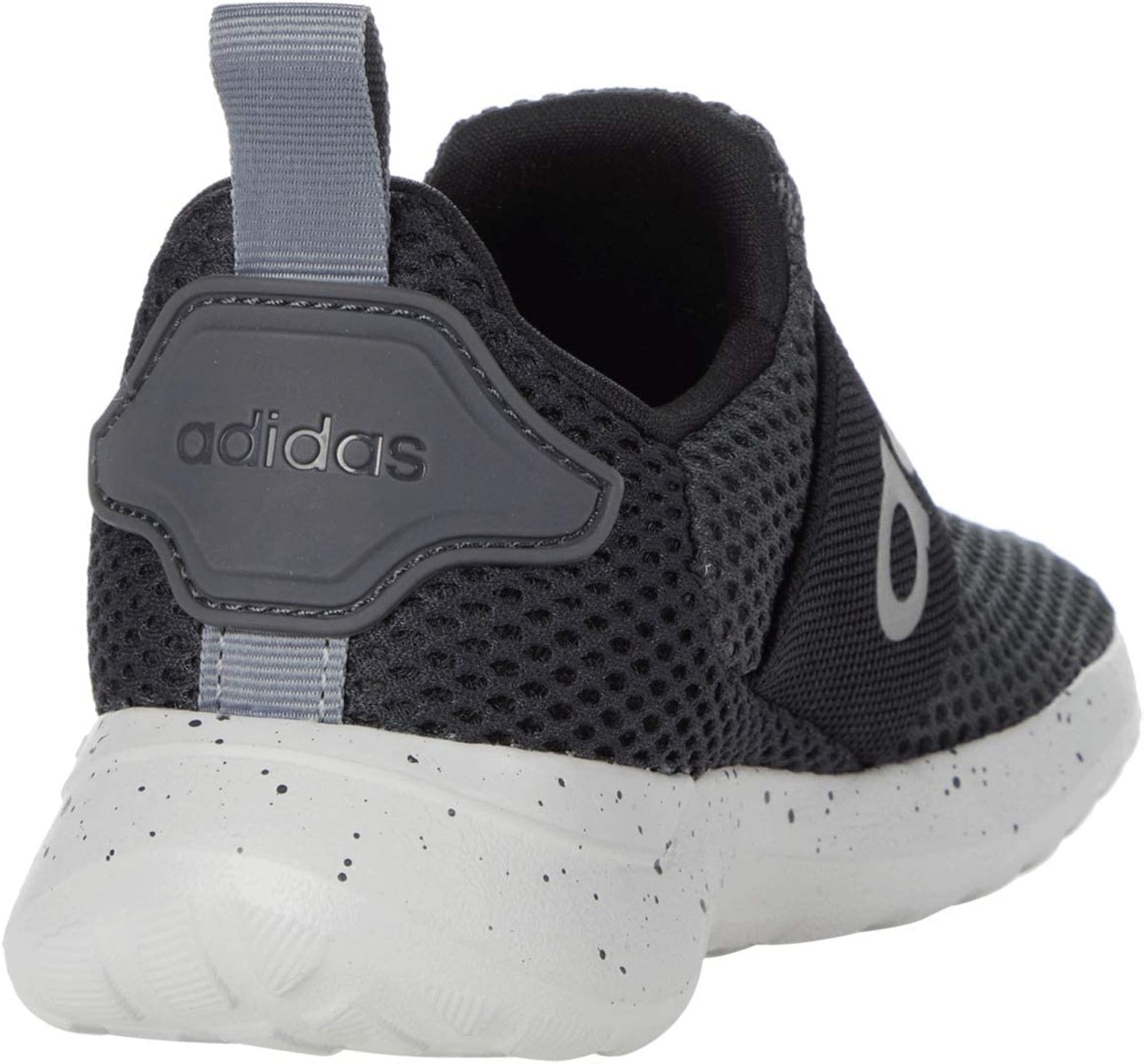 Adidas Lite Racer Adapt 4.0 Running Shoes – Grey/Grey/Black – 3 Big Kid