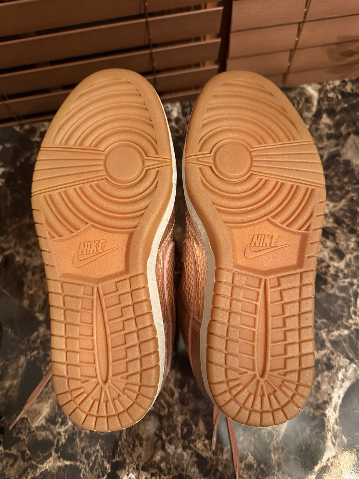 Nike Dunk Sky Hi Cut Out Premium 7.5 (Women’s): Metallic Red Bronze / Gum Brown