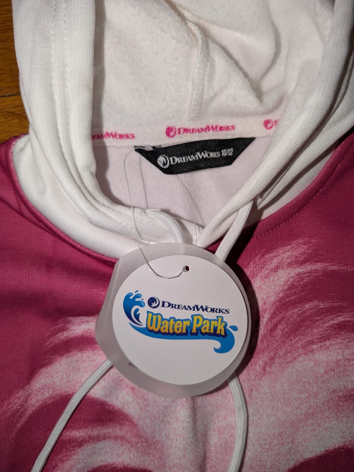 Dreamworks Waterpark TROLLS american dream Kids Hoodie Size 10/12