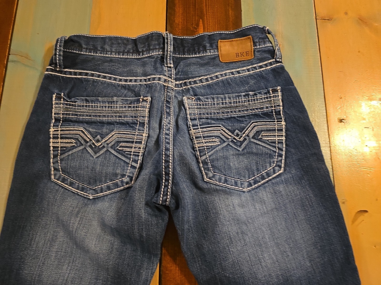 BKE Aiden Denim Jeans Size 28 x 32 Dark Wash Boot Cut