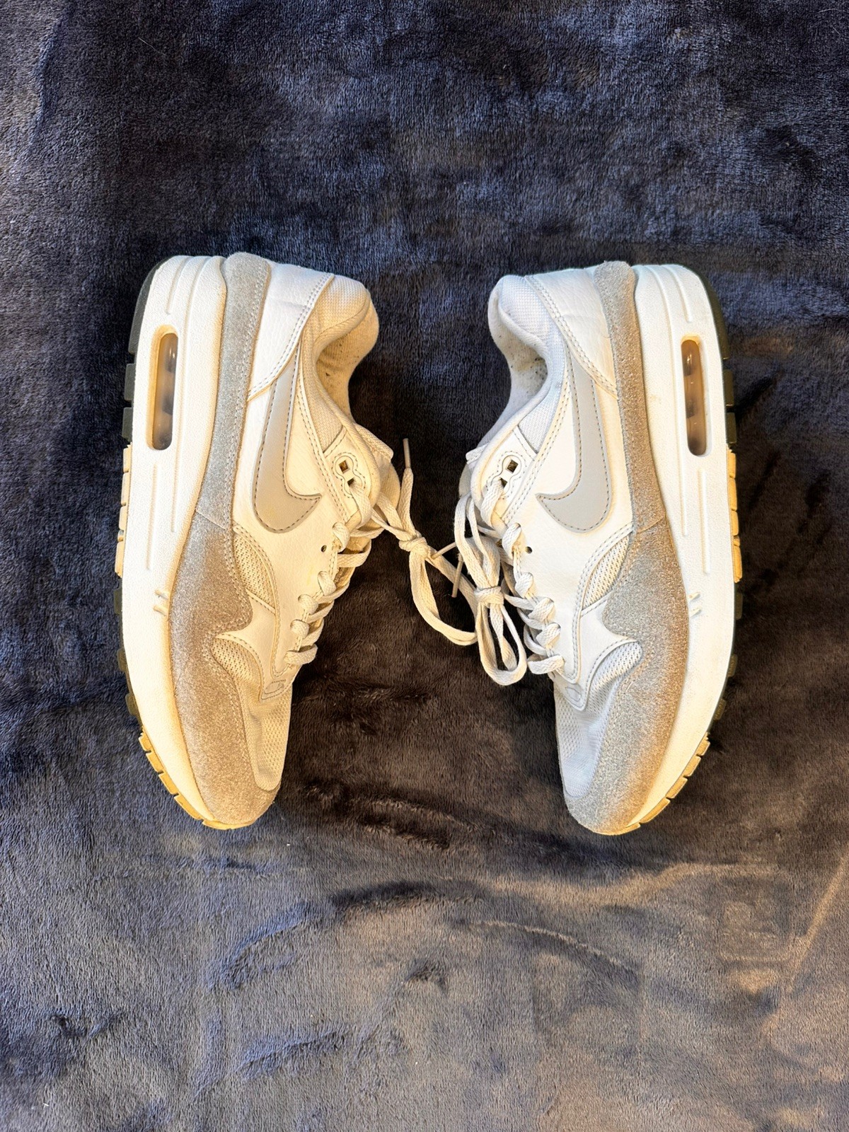 Nike Air Max 1 Low Pure Platinum White 2019 AH8145-110 M8/W9.5