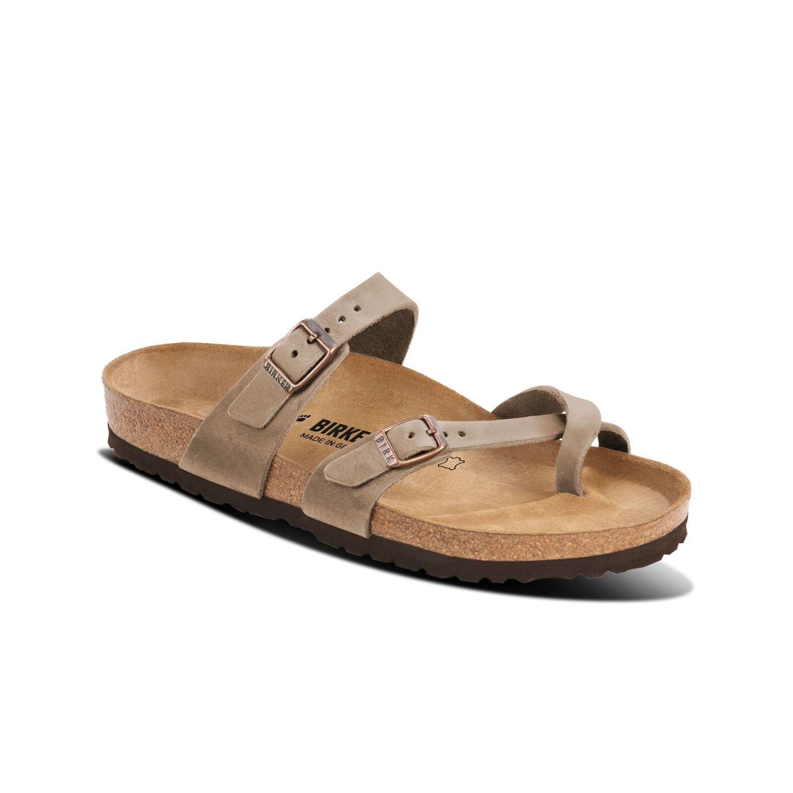 Birkenstock Mayari Oiled Leather (Tobacco Brown) Women’s Sandals 1011433