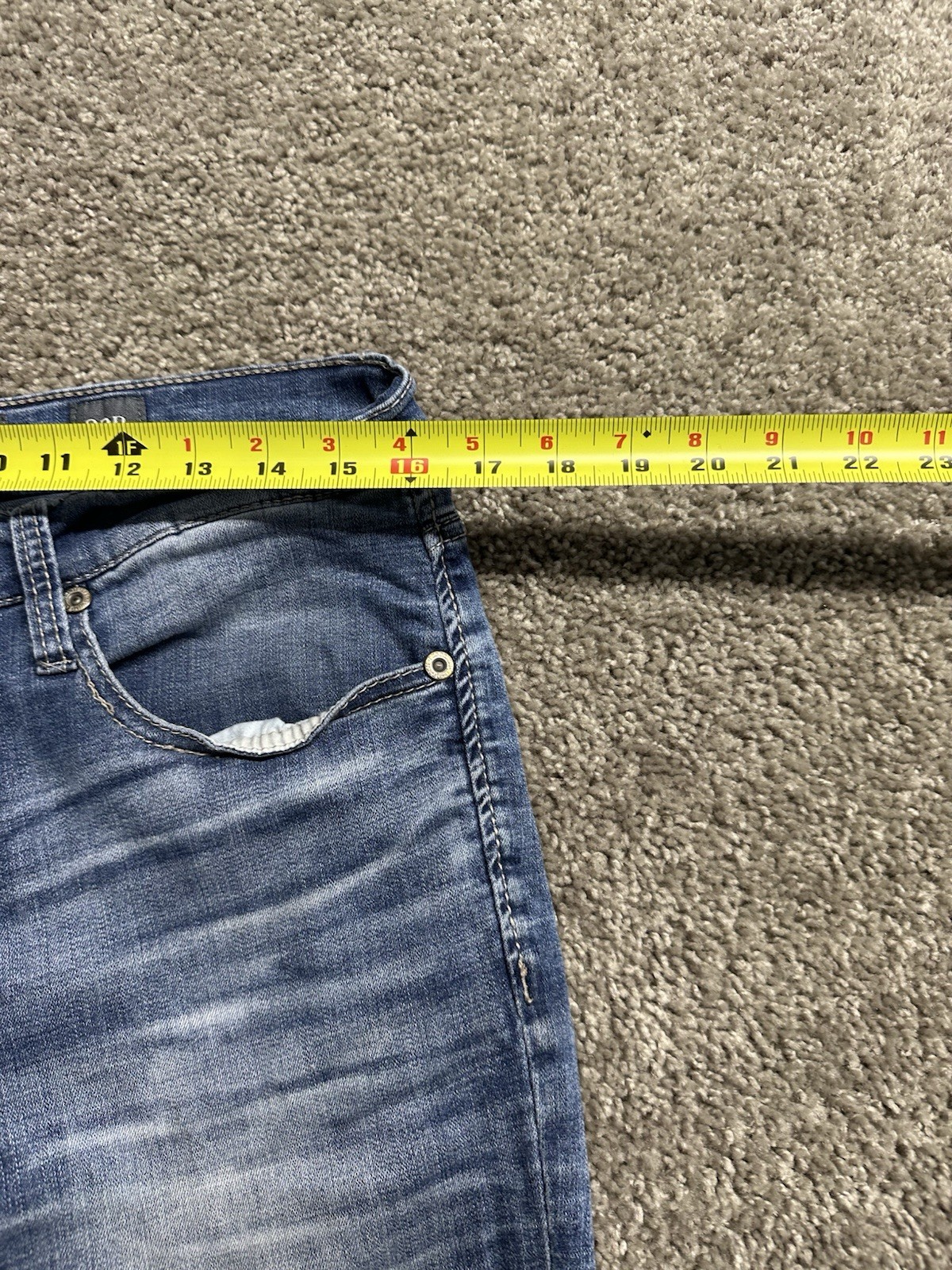 Buckle BKE Mason Taper Stretch Jeans Mens 32R (fits 33×32)