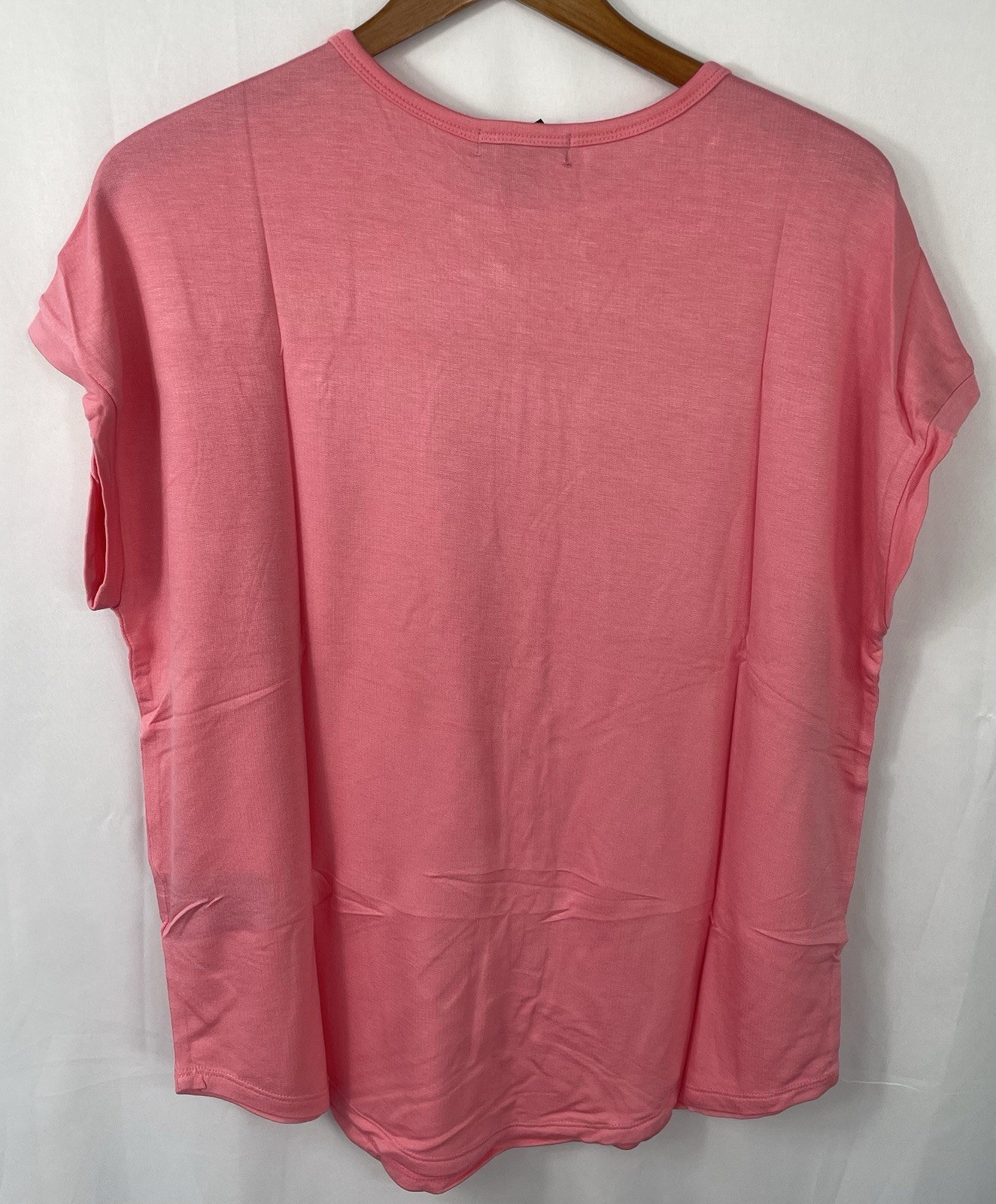 Buffalo Ladies French Terry Short Sleeve Top Pick Size Pink, Black or Lilac NWT