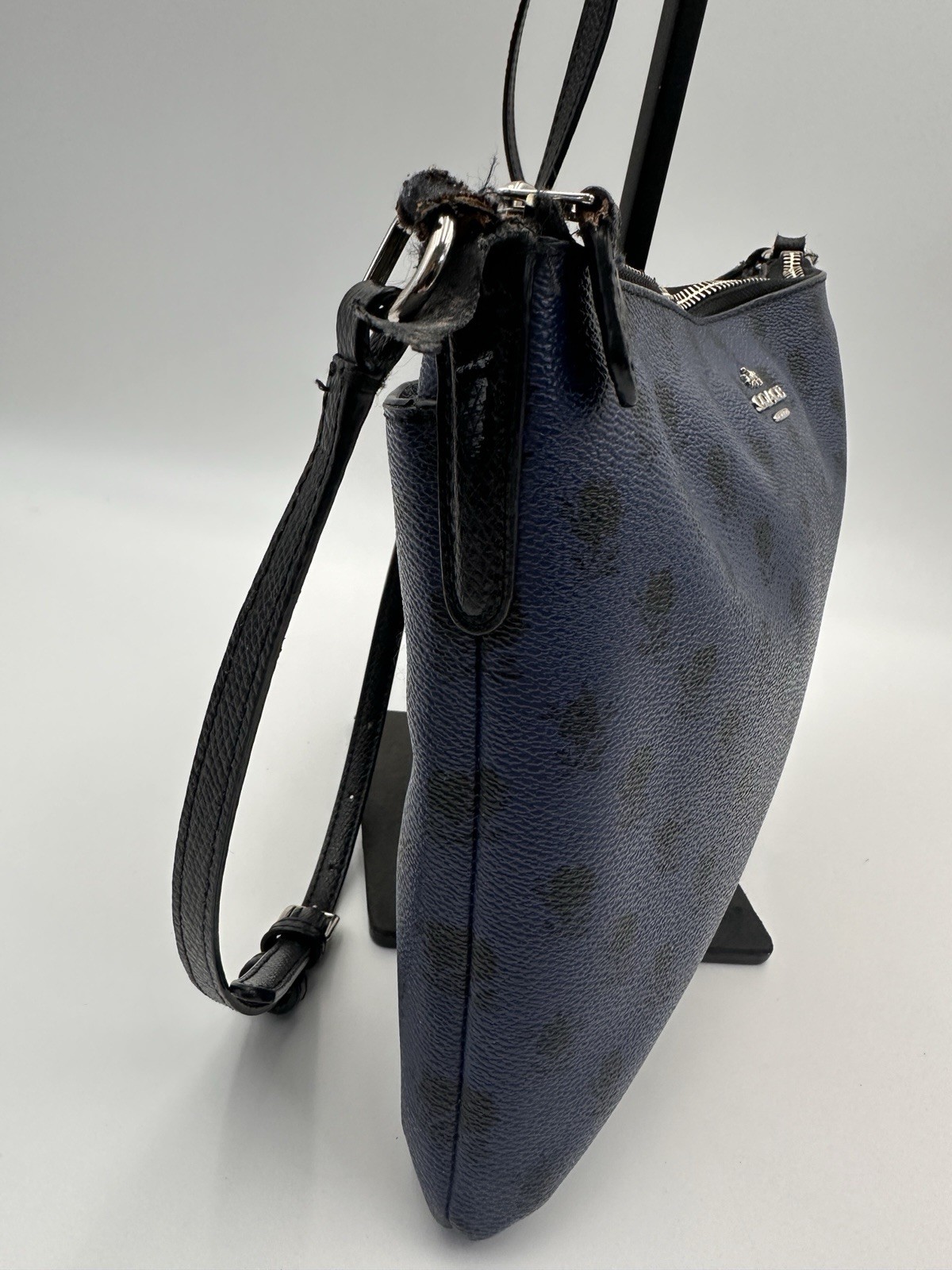 COACH Badlands Midnight Floral East West Pop Out Crossbody Shoulder Bag Purse
