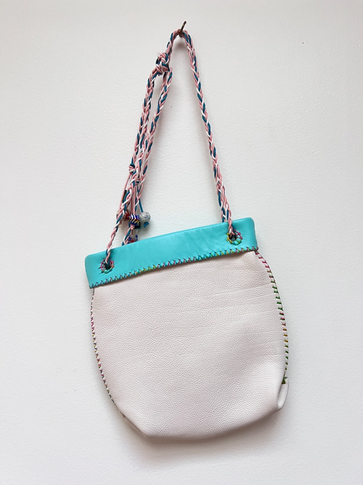Used Scuola Del Cuoio Francesca Gori’s Collection Soft Leather Bag