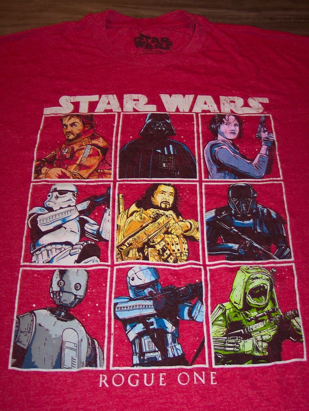 Vintage Style STAR WARS ROGUE ONE T-Shirt Mens XL