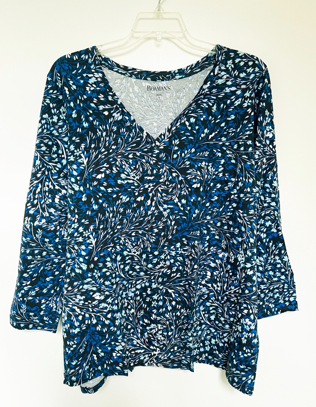 Womens Plus Size 26/28 30/32 To 38/40 3X 4X 5X COTTON Tunic Top Length 31″ & 33″