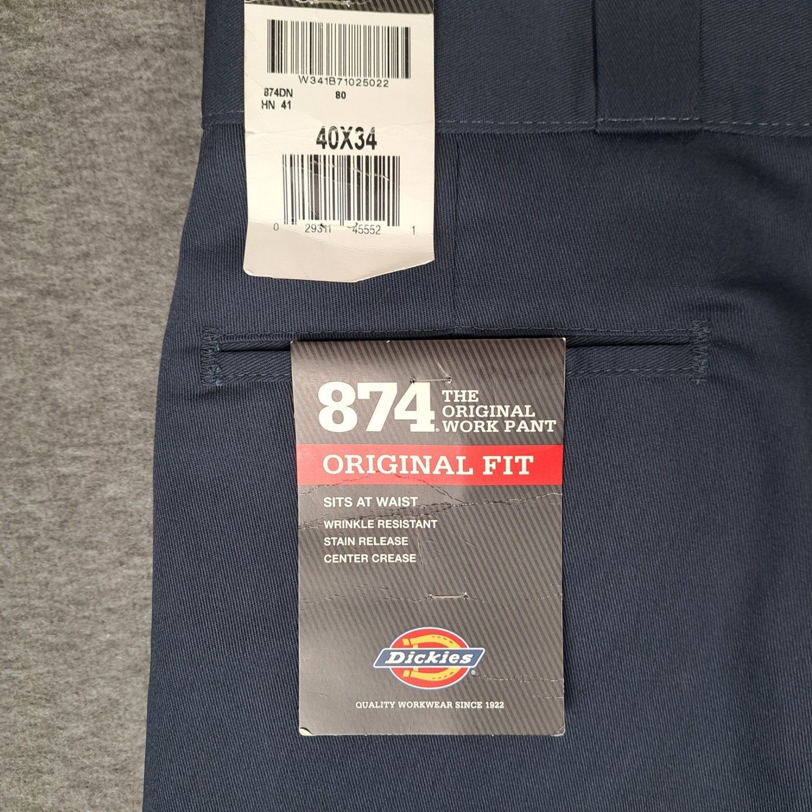 Dickies Mens 874 Classic Flex Original Fit Work Straight Leg Pants 40×32* New