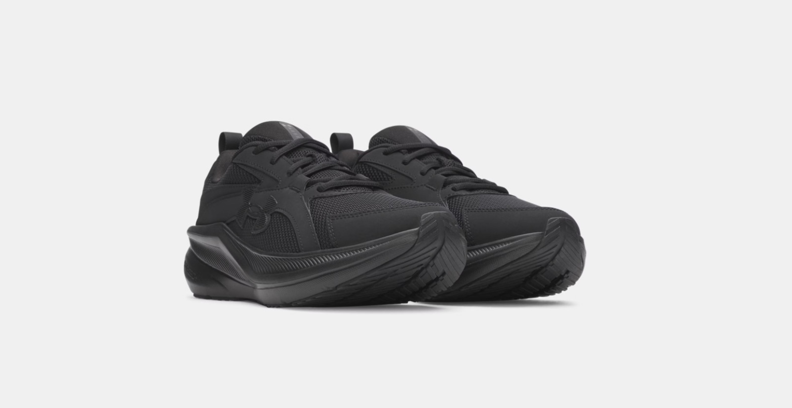 Under Armour Charged Assert 11 Men’s Black Running Shoes