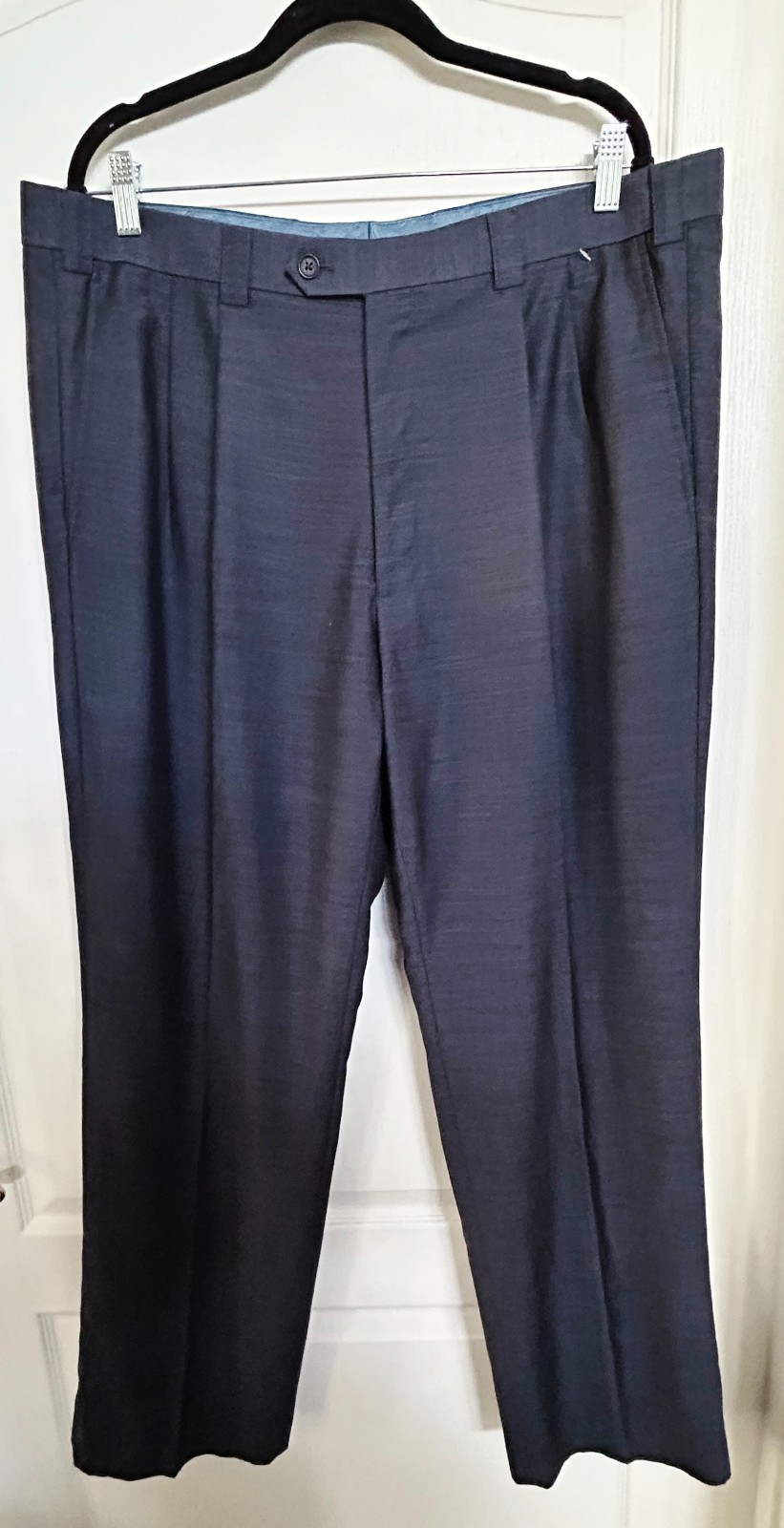 Steve Harvey Celebrity Edition 2 Pc Suit Jacket & Pants 48L /40X32 Dark Blue