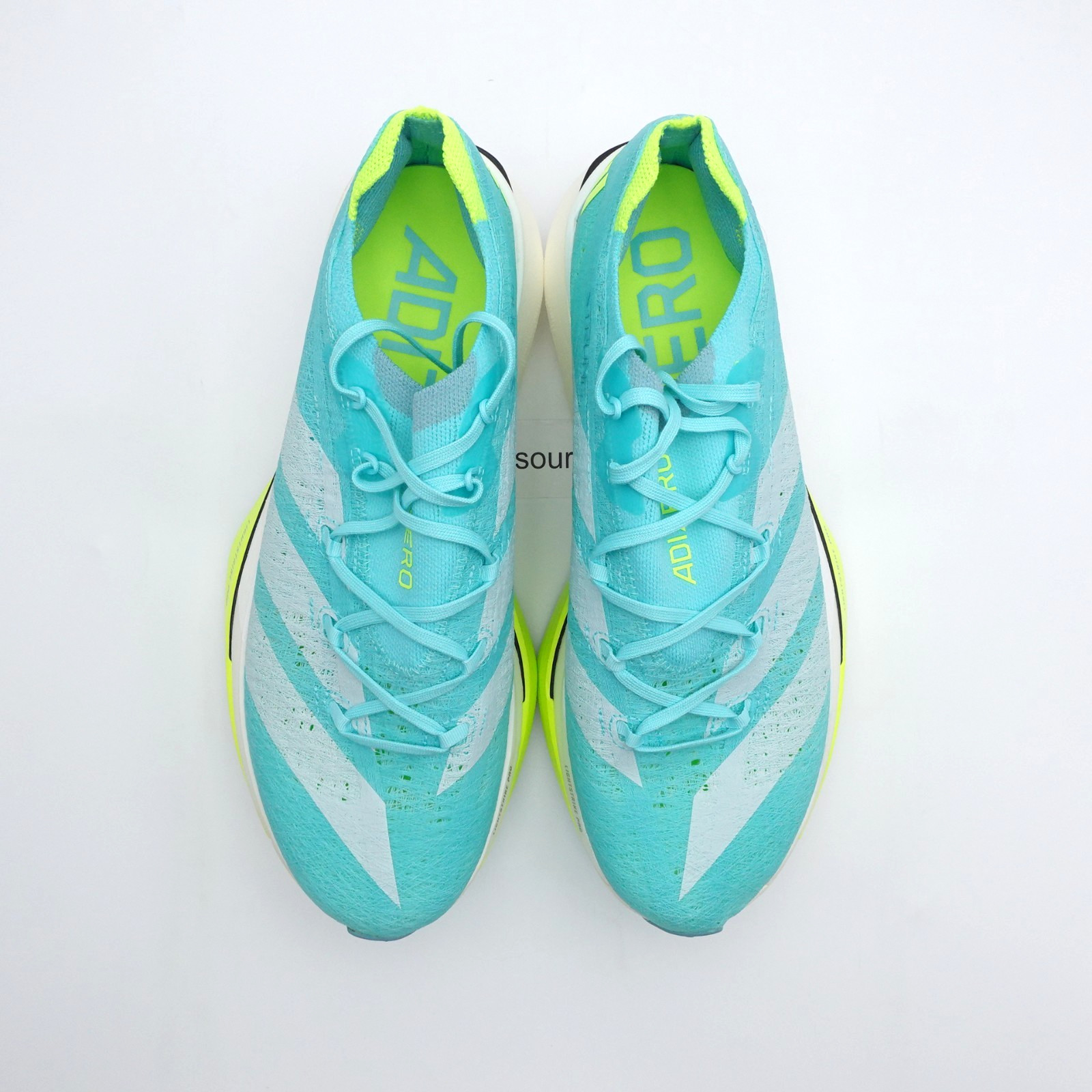 adidas Adizero Prime X3 Strung Carbon Plate Running Shoe Men’s JR2598 Flash Aqua