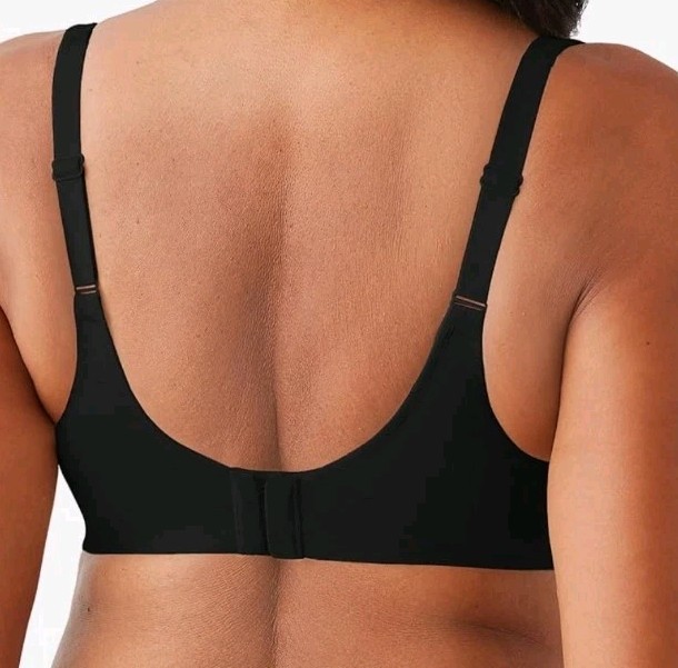 Wacoal Comfortable Cool Underwire Bra Style #855385 Size 42D Black