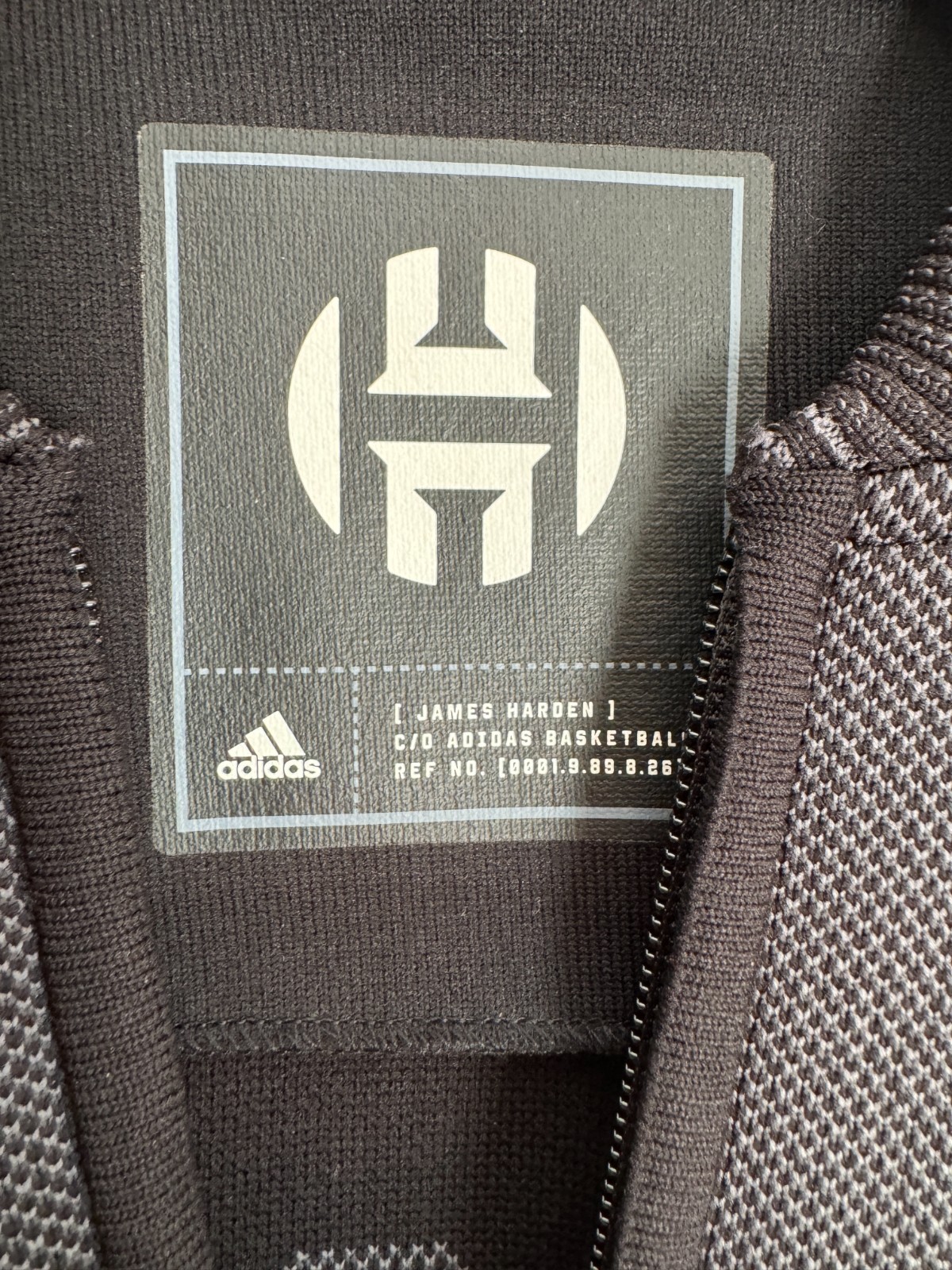 Adidas James Harden Southpaw Varsity Jacket Black Gray Men’s Size XL CV9564 NEW