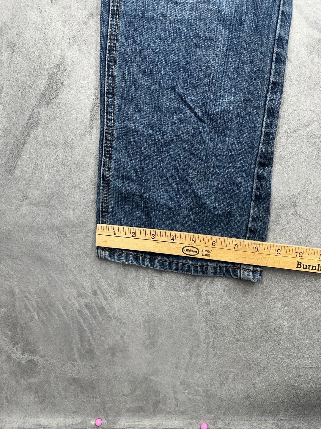 Wrangler Retro Slim Straight Blue Denim Jeans Men’s