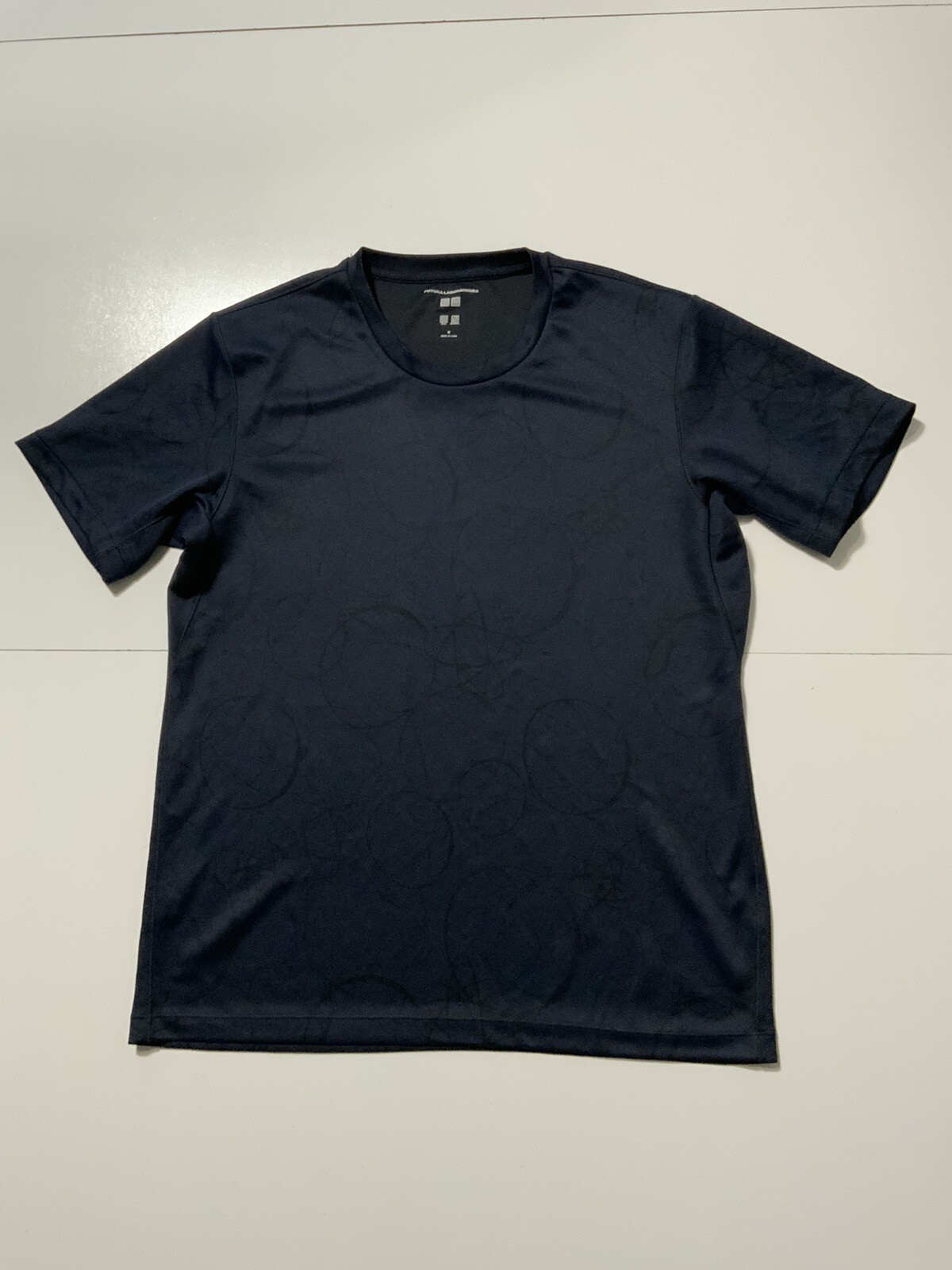 Uniqlo X Futura Laboratories Atomic Graffiti All Over Print Active Wicked Shirt