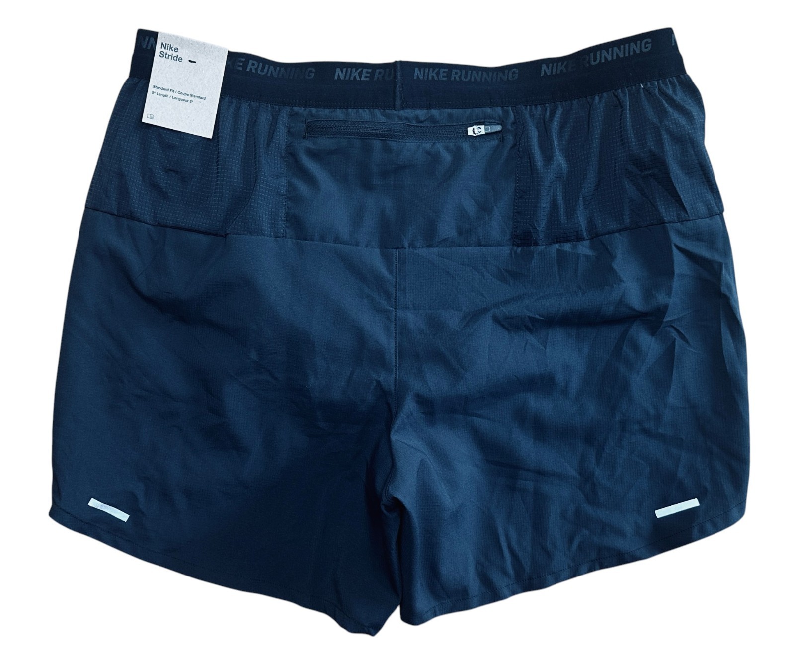 Nike Stride Dri-FIT 5″ Brief-Lined Running Shorts Men’s M Black DM4755 NWT $55