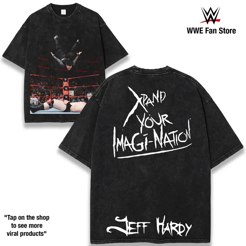 Jeff Hardy Magination Vintage Graphic Tee Heavy Cotton T-Shirt
