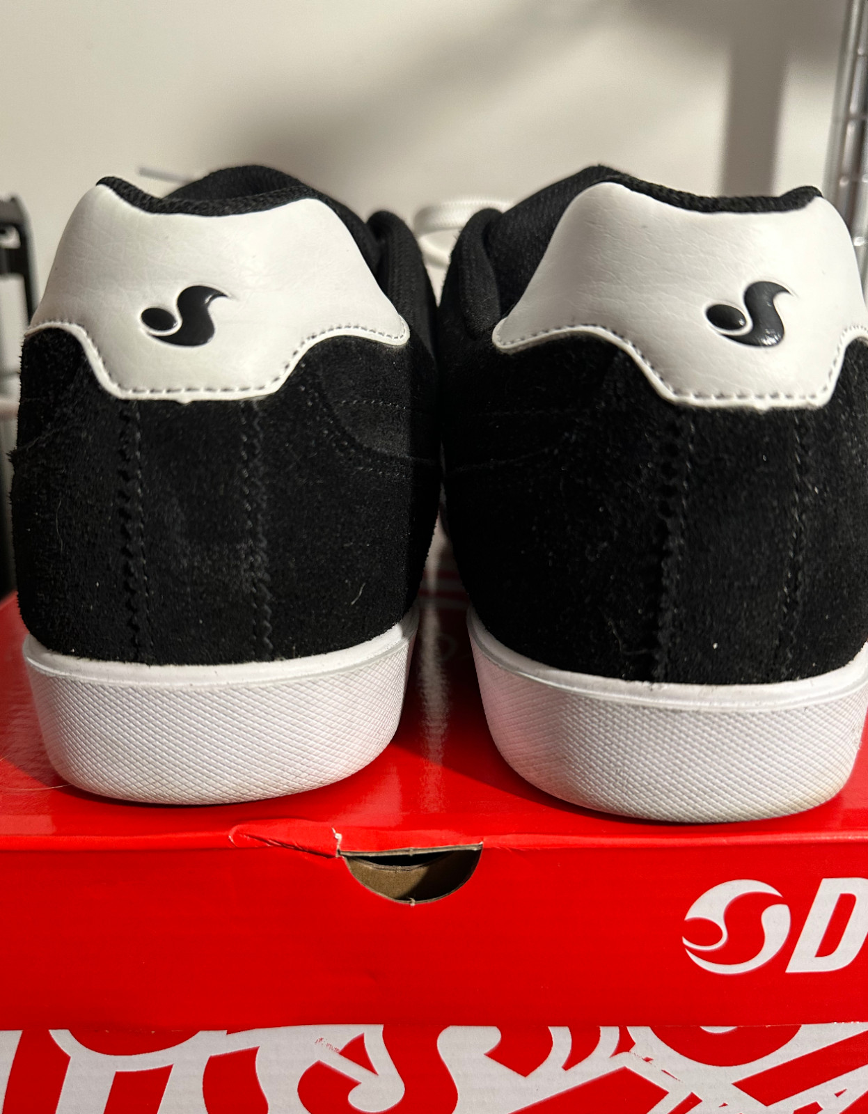 DVS Skate Shoes Milan CS Black White