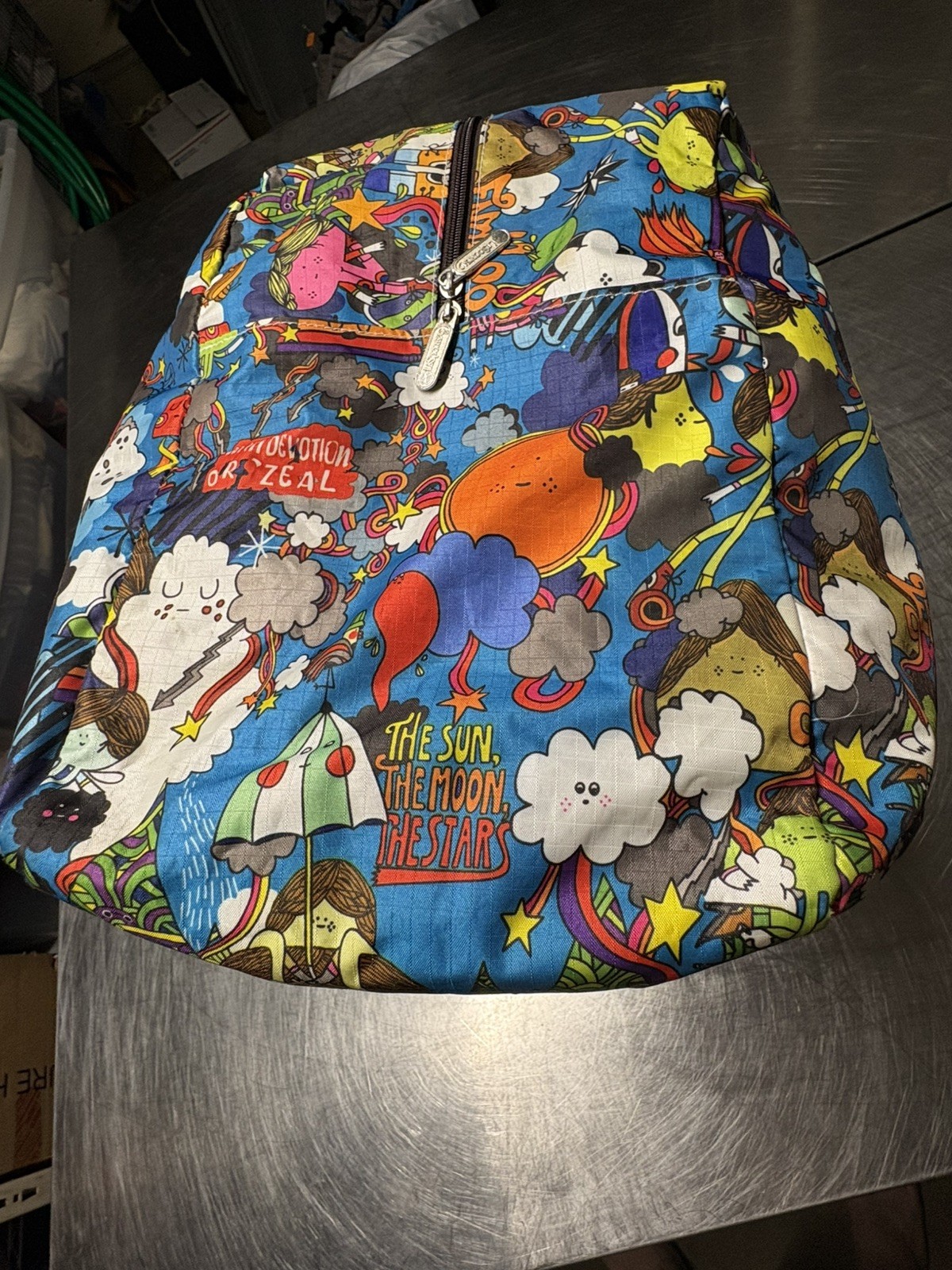 LeSport Sac Duffel Bag 21” x 12” x 9” Artist In Residence Merijn Hos Dutch Art