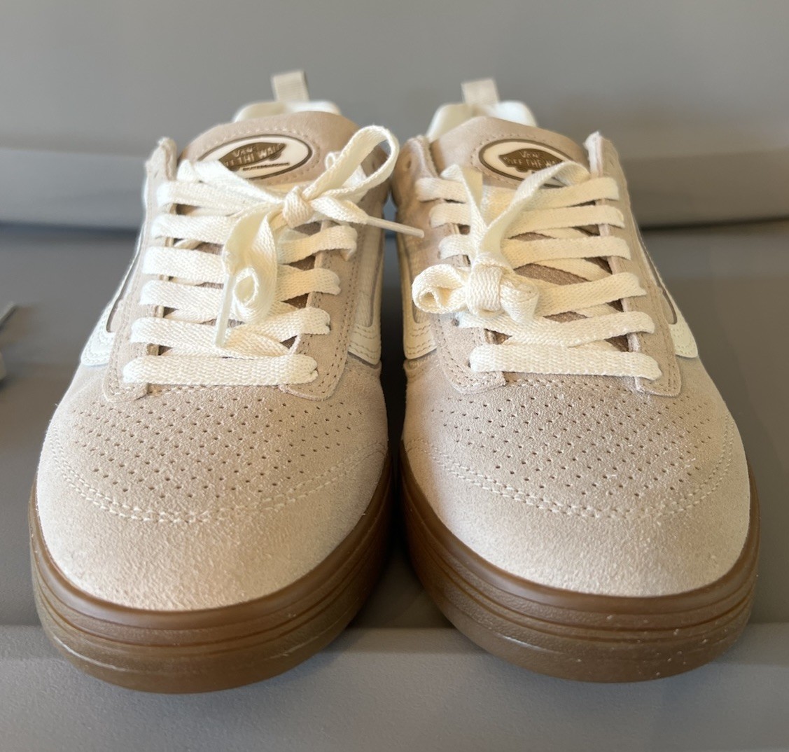 VANS Zahba Sneaker~Light Khaki~Suede & Nylon Gum Rubber~Men’s 8 / Women’s 9.5