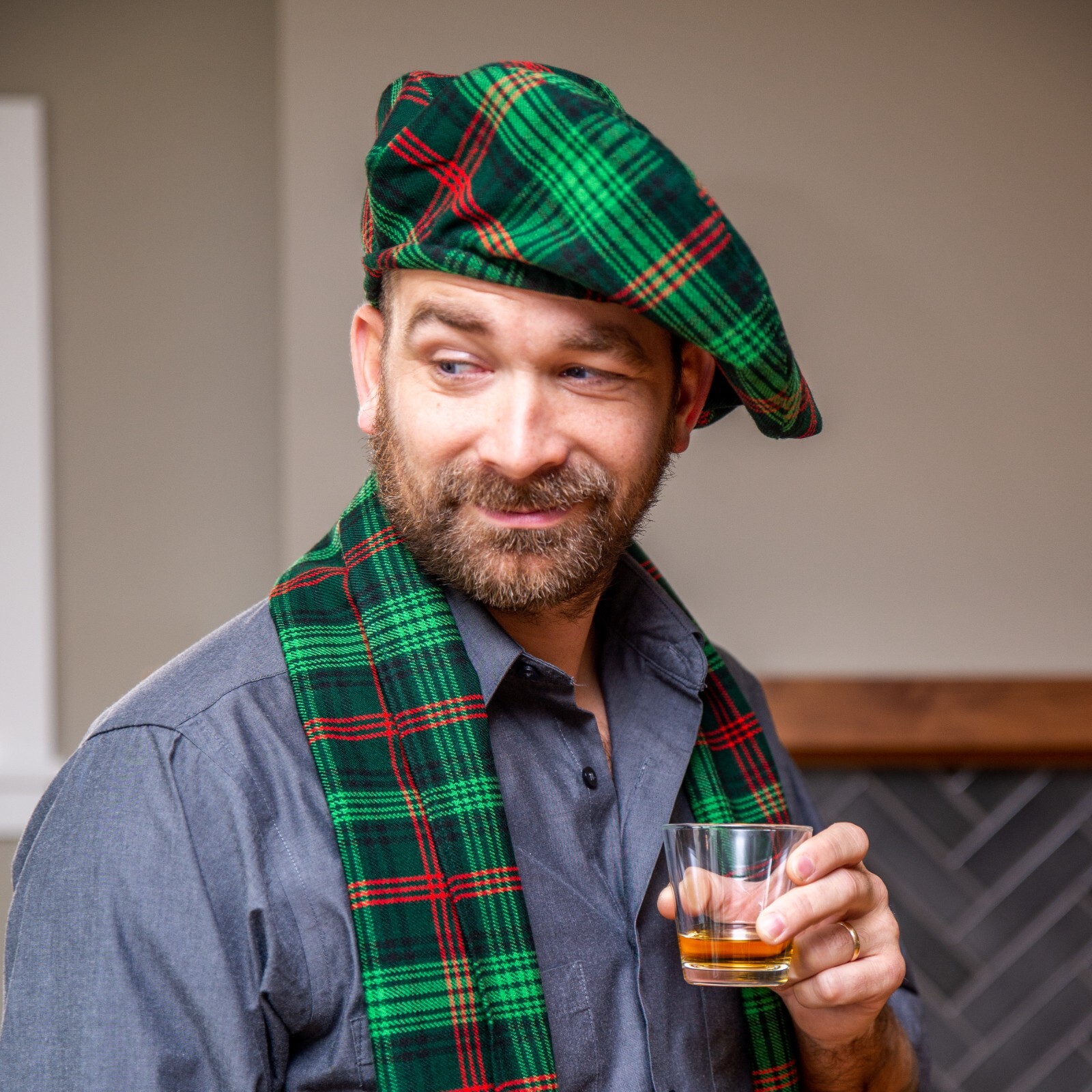 Tartan Scarfs – Homespun Wool Blend