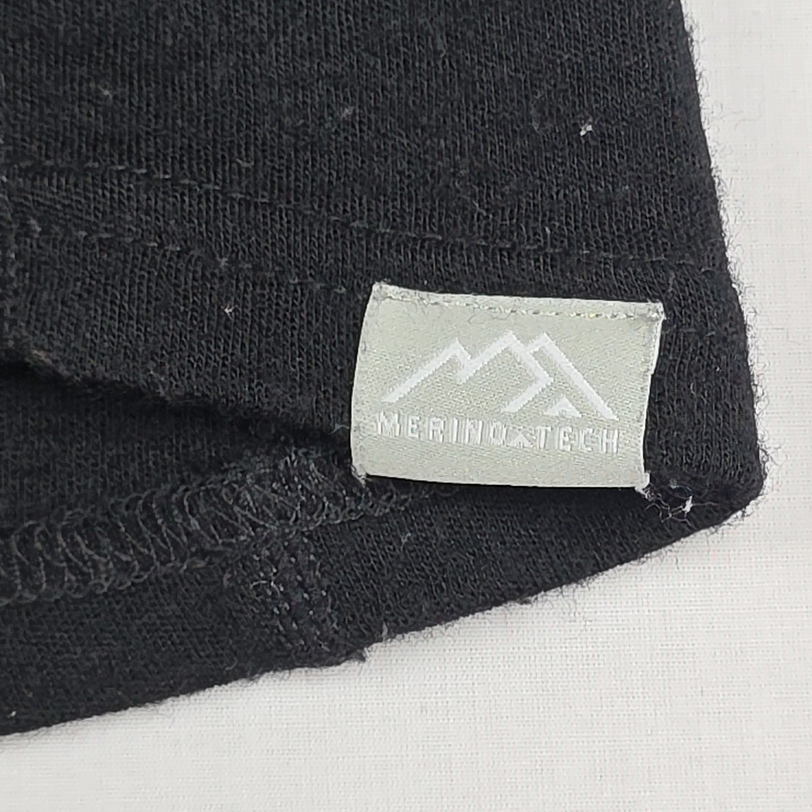Merino.tech Merino 250 Base Layer Top Women Small Black 100% Merino Wool