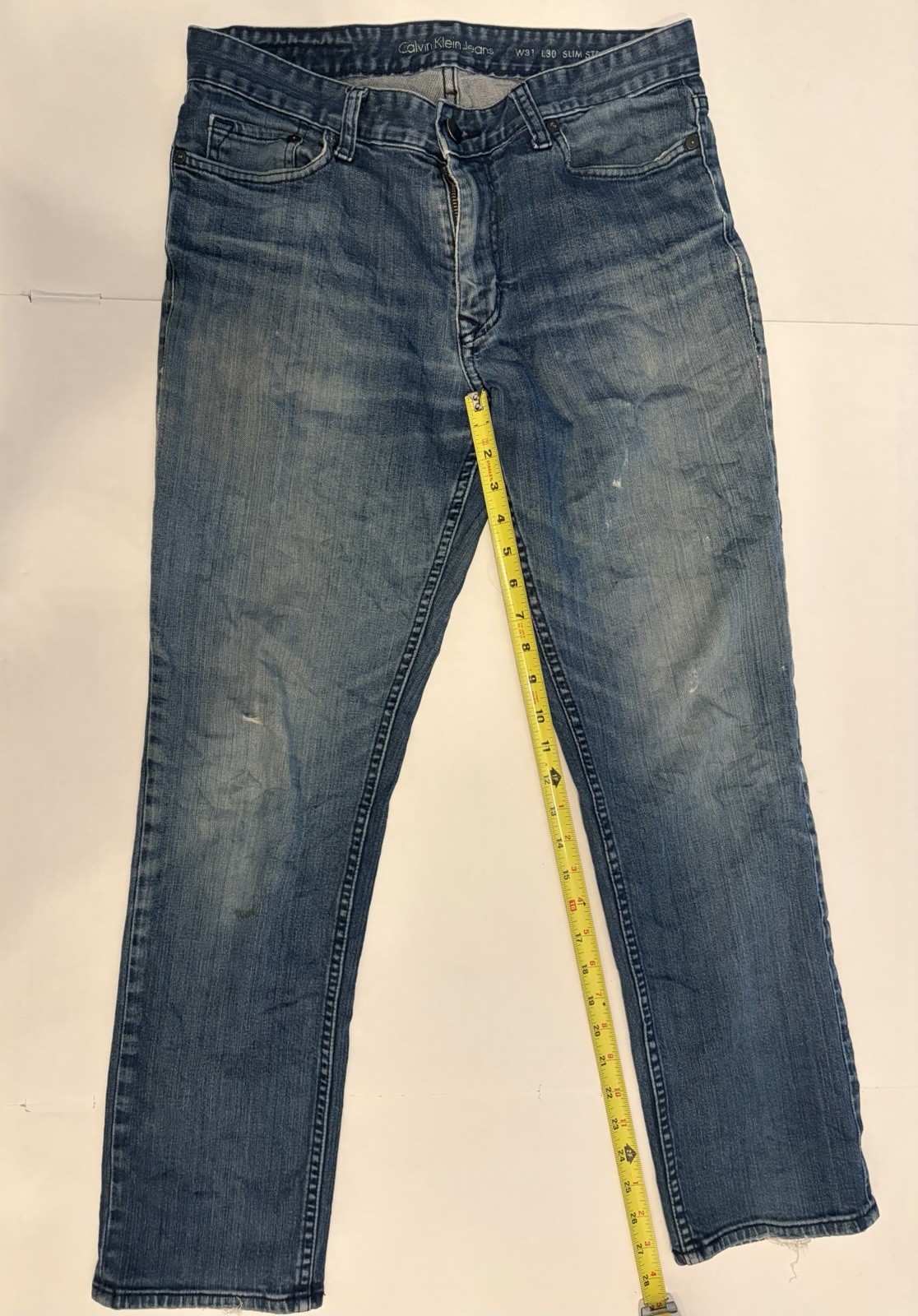 Calvin Klein Slim Straight Jeans